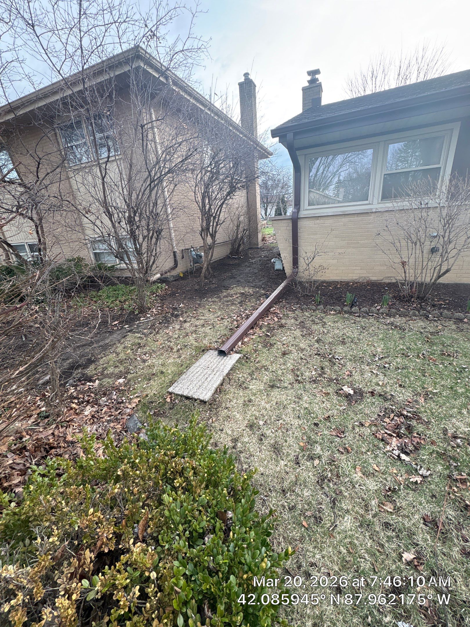 Ross Williams Drainage and Brick repair project by A&N