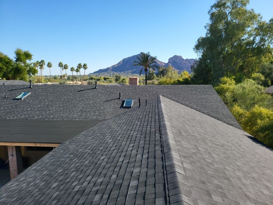 Onyx Black Shingles by Reimagine Roofing