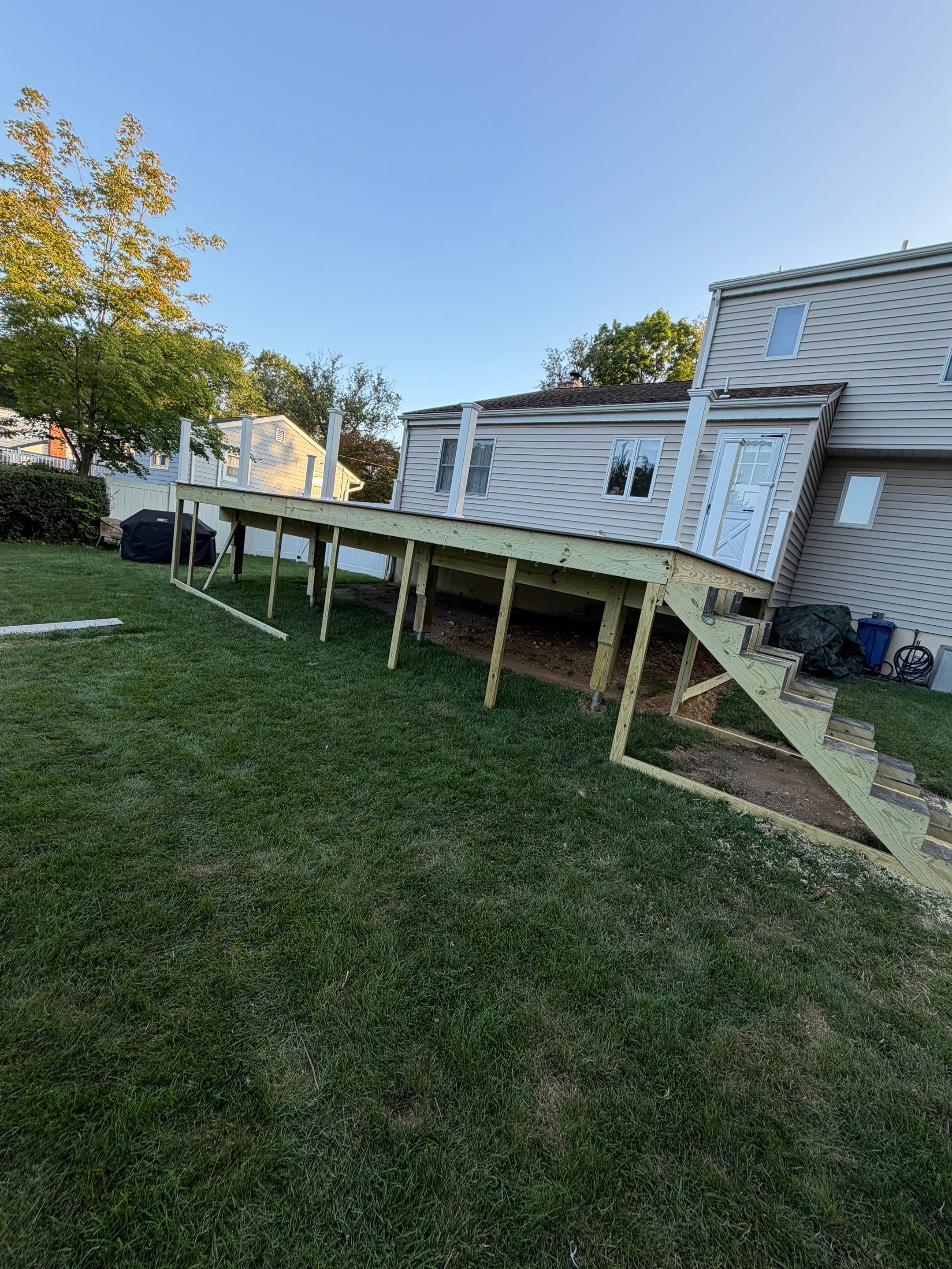 New Deck in Mendham, New Jersey by deck guardian