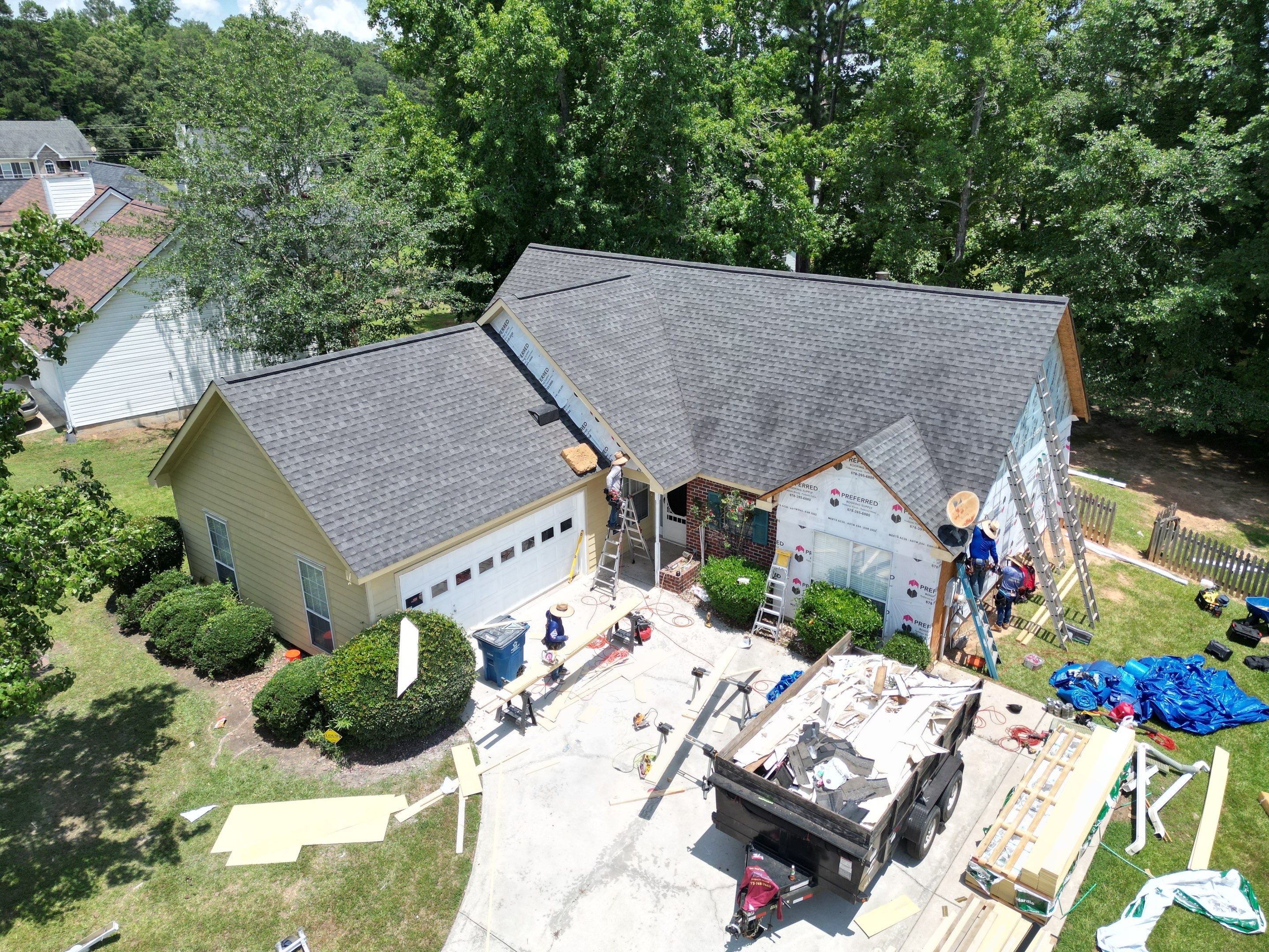 Siding replacement  by Deerfield Roofing LLC