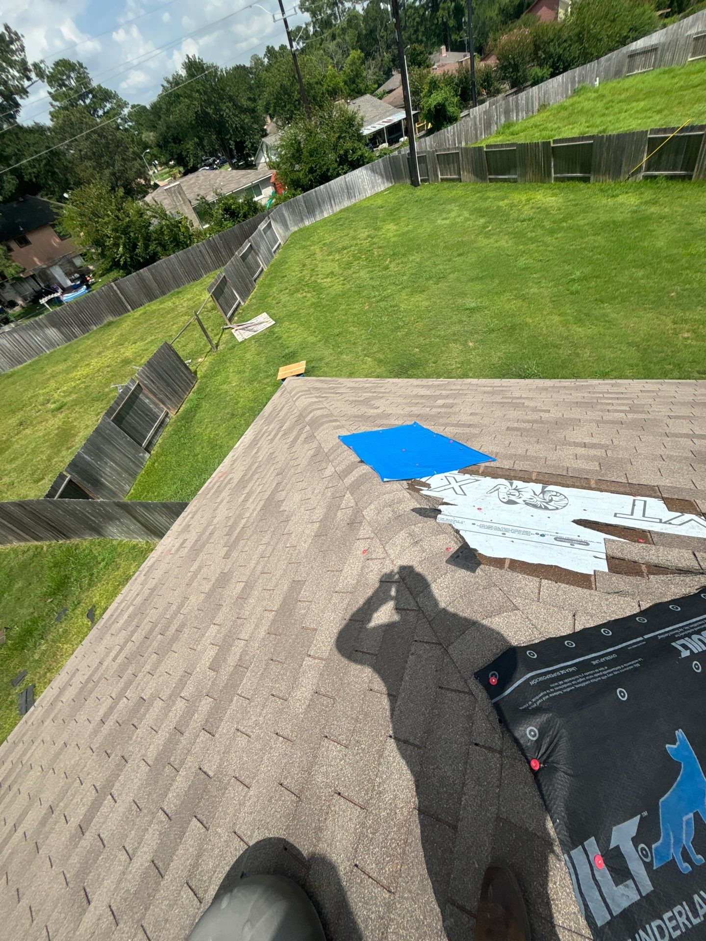 Residential Roofing Repair using Owen's Corning Duration (Lifetime) Shingles by Roof Repair Company