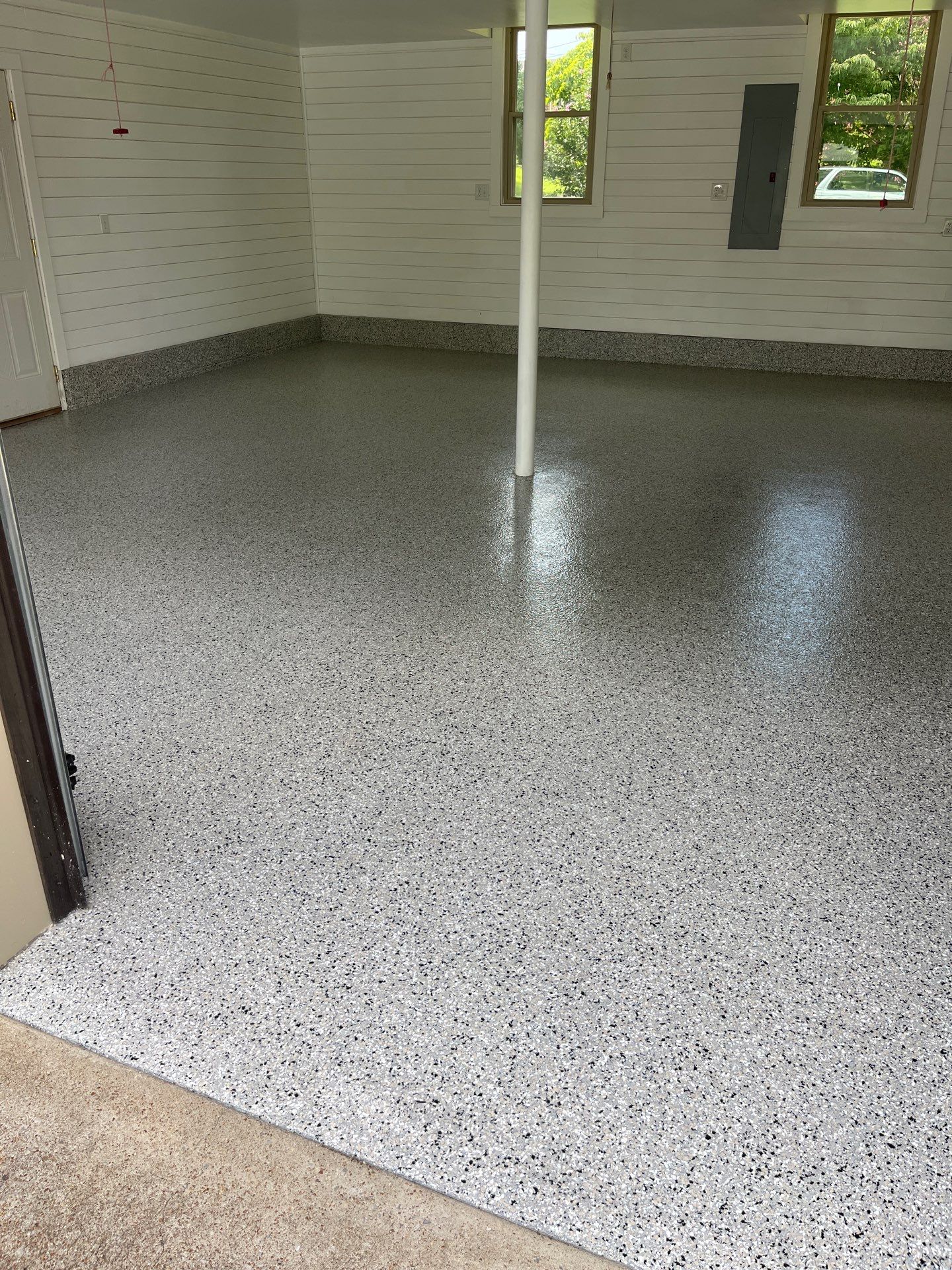 Garage Floor Coating using Cabin Fever by My Garage Floor Guys
