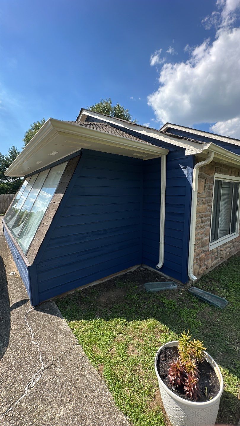 Exterior Painting using WoodScapes Rain Refresh by Rodgers Painting