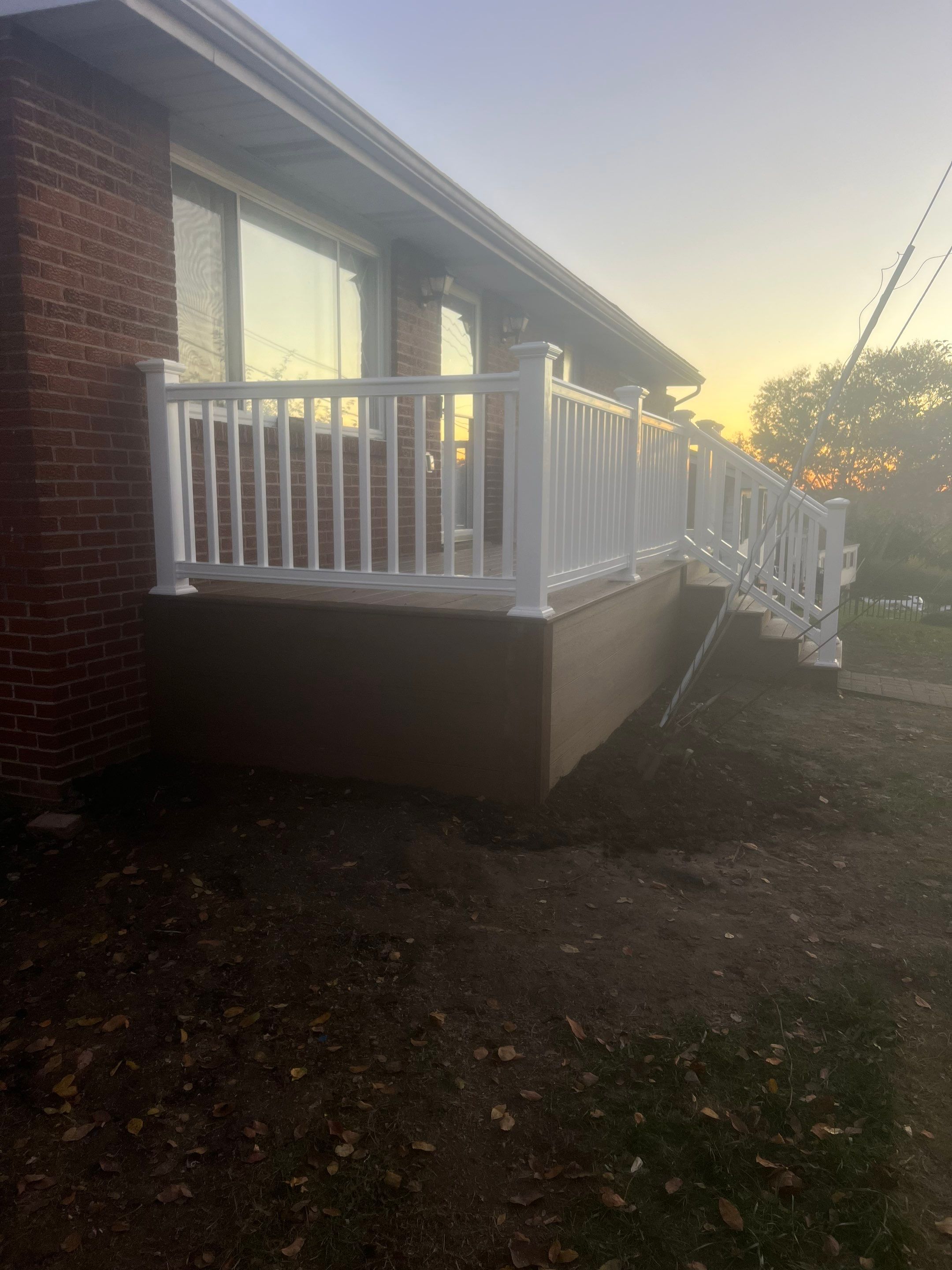 Deck and roof replacement  by Cousins Roofing Siding & Decks