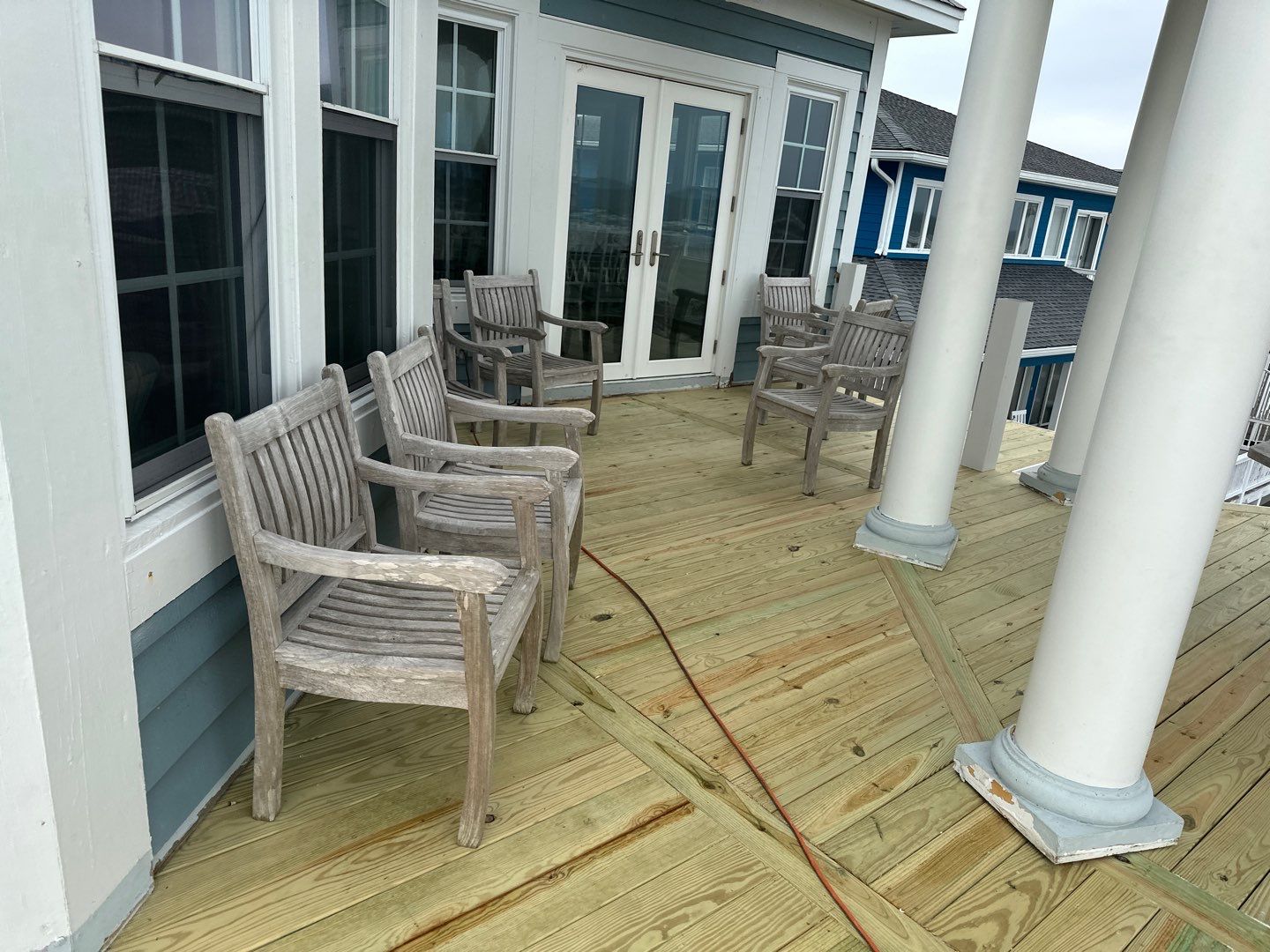 Weathered Deck using Wood Sealant by DuraSeal