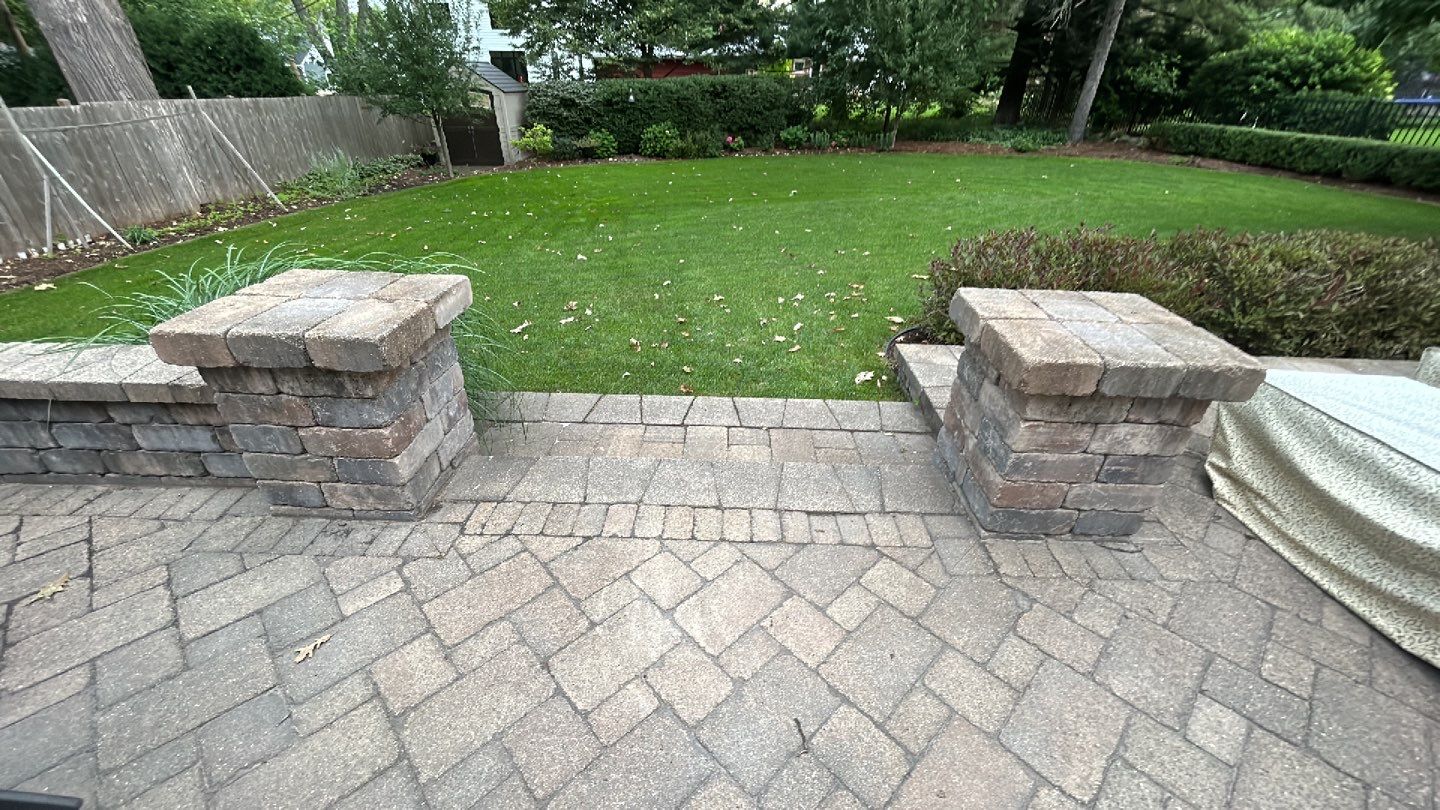 Brick paver clean, sand and seal.  using Surebond SB-1300 by Northern Power Washing LLC.