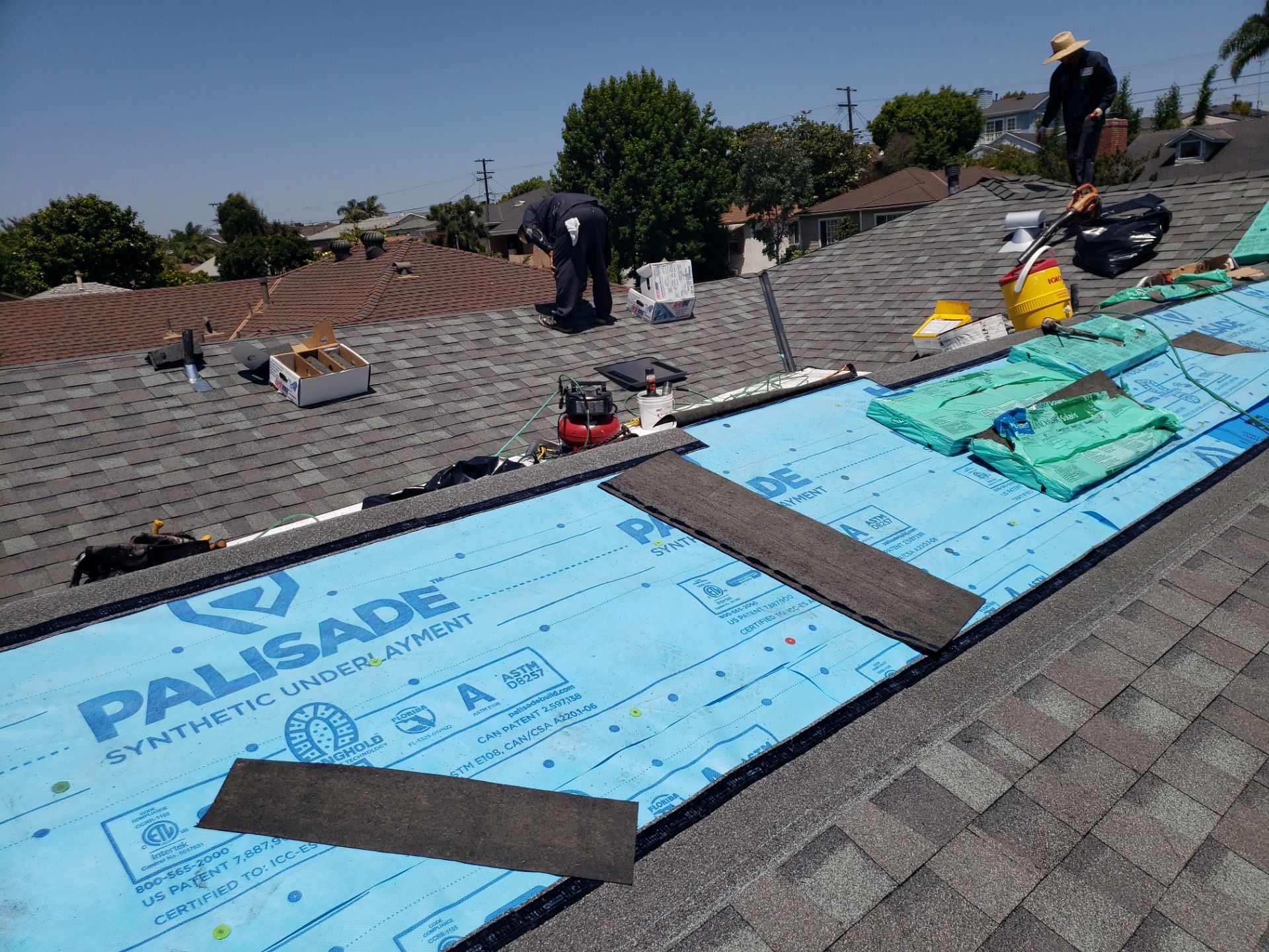 Residential Roofing Installation using Shingles by Hull Brothers Roofing