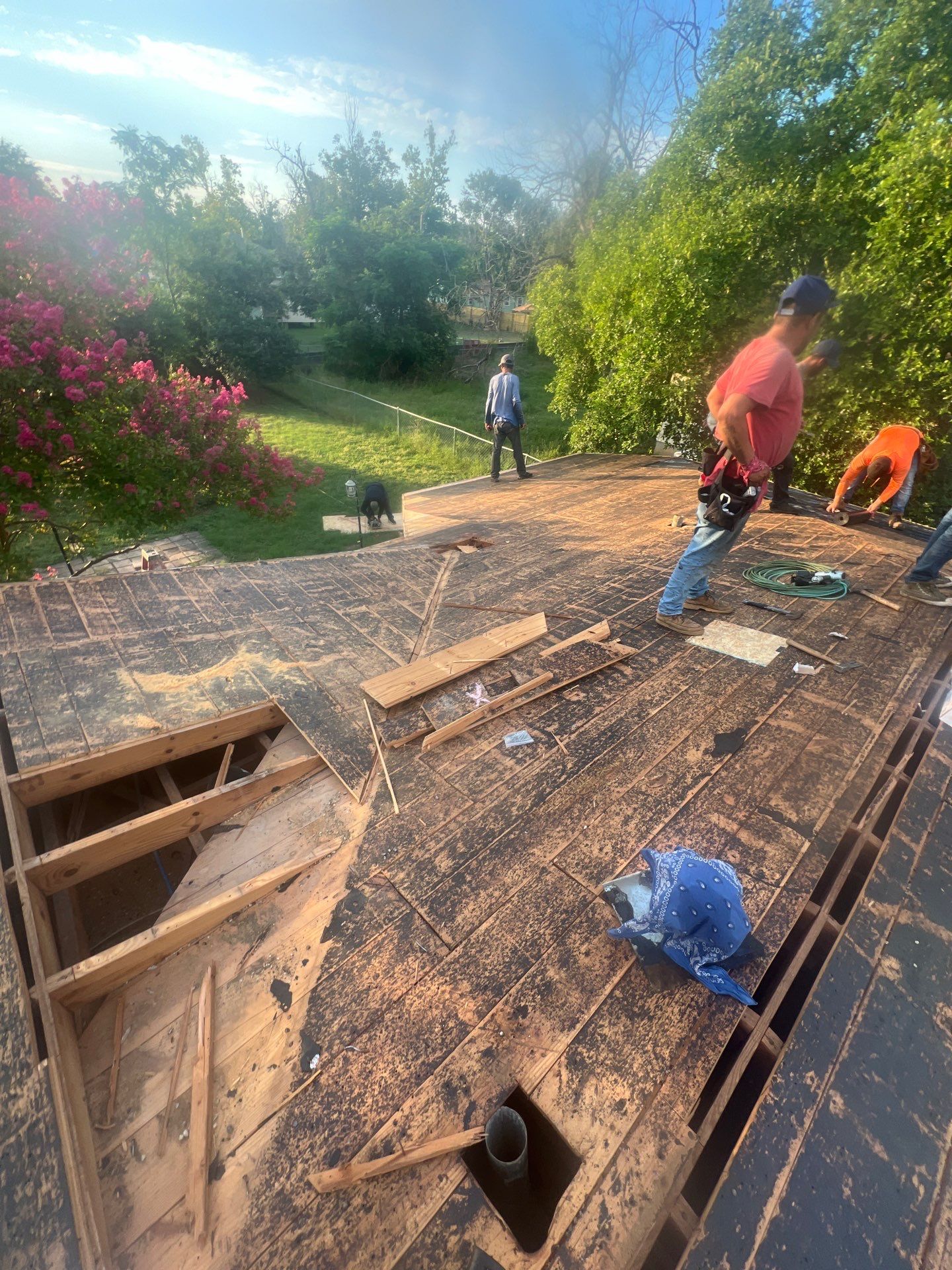 Project in San Marcos by Rhino Roofing and General Contracting, LLC