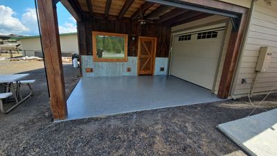Patio Transformation using Shale Hybrid