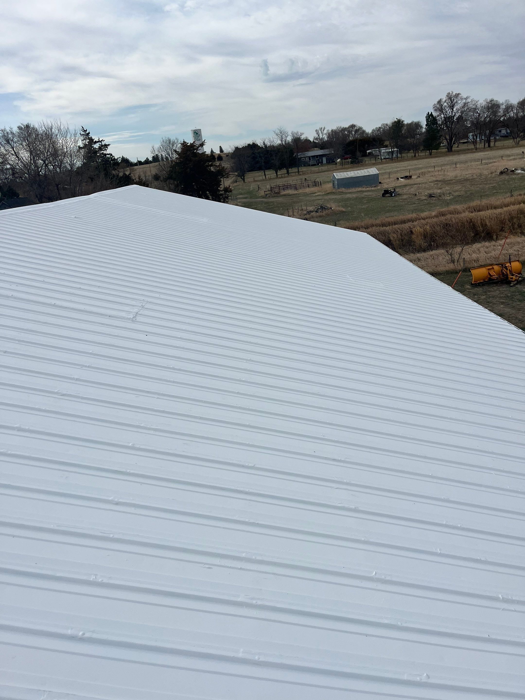 Metal Roof Restoration - Long Pine, NE by Tillotson Enterprises