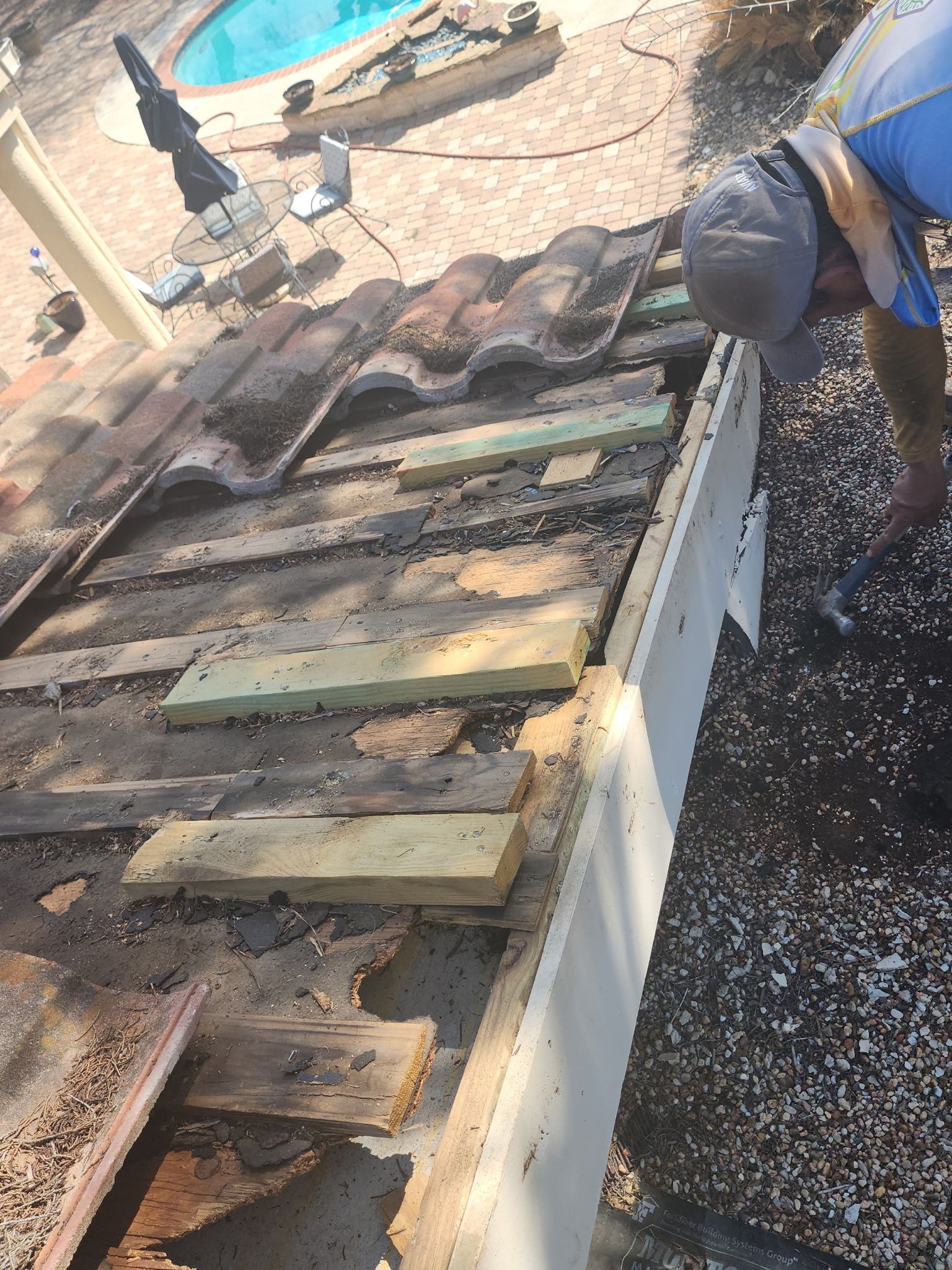 Specializing in tile roof repairs by REPS Austin Area Roofer
