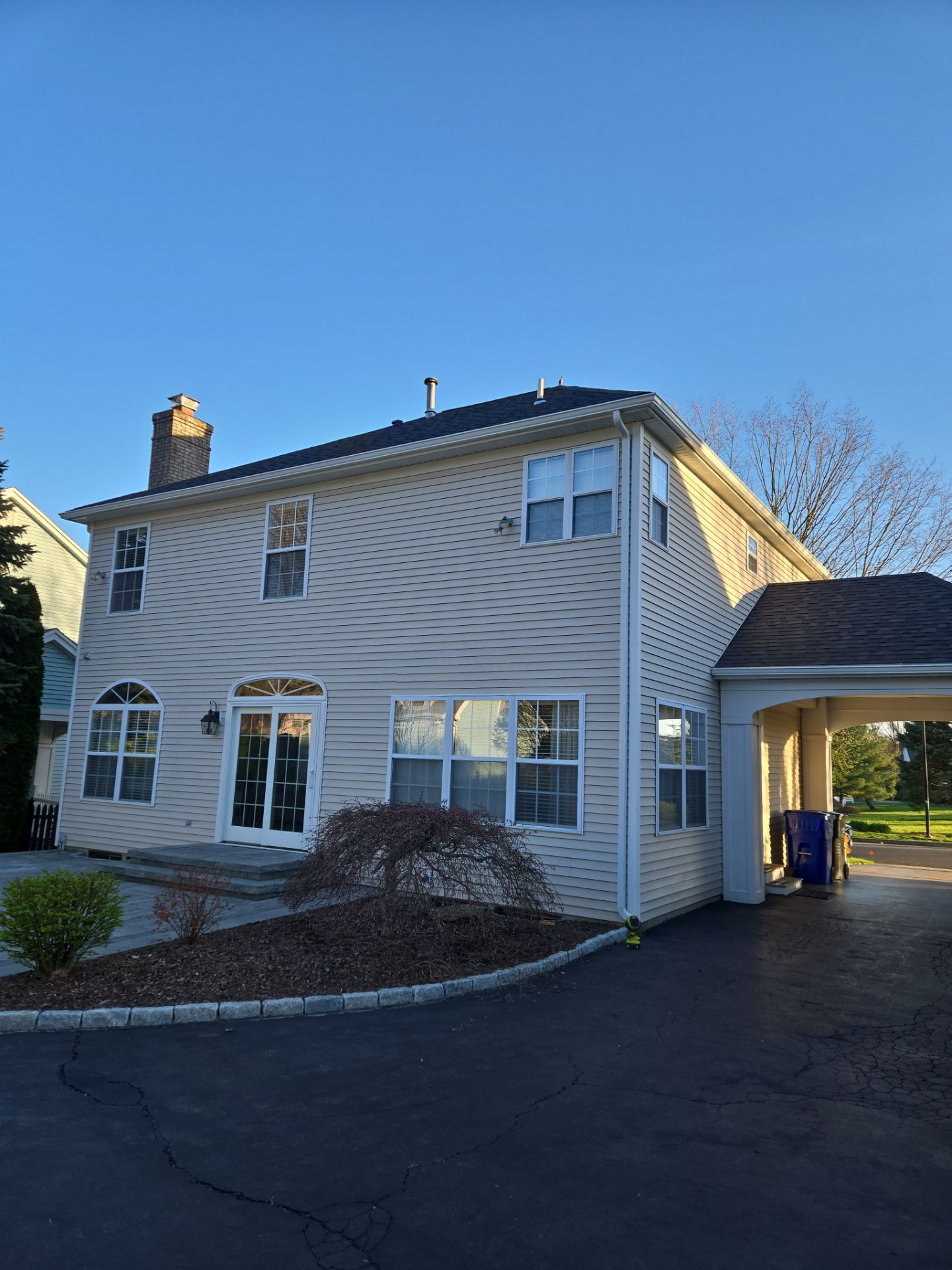 Residential Roofing Installation using Owens Corning TruDefinition Duration - Onyx Black by A Plus Exterior