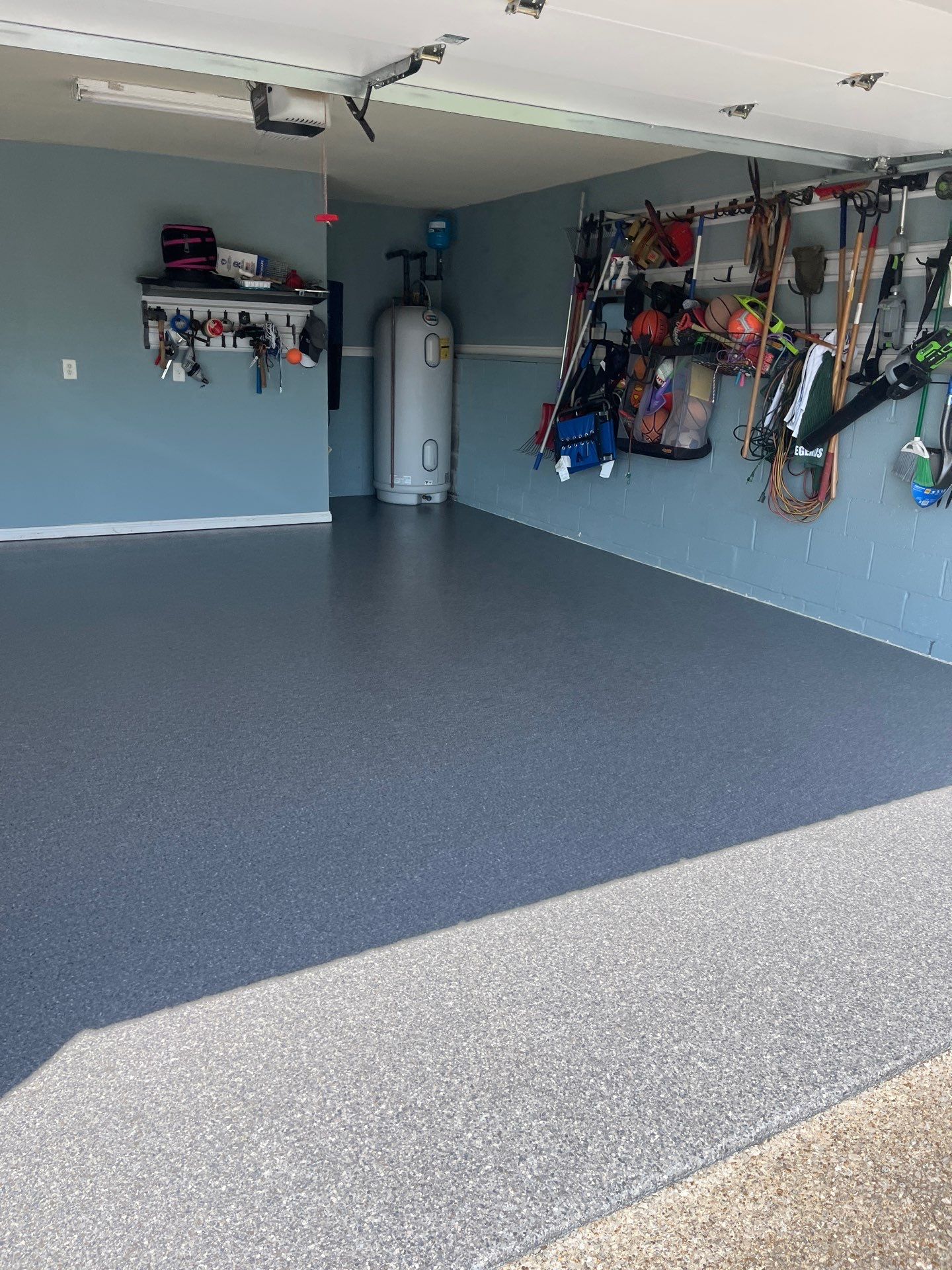 Garage Floor Coating using Briar by My Garage Floor Guys