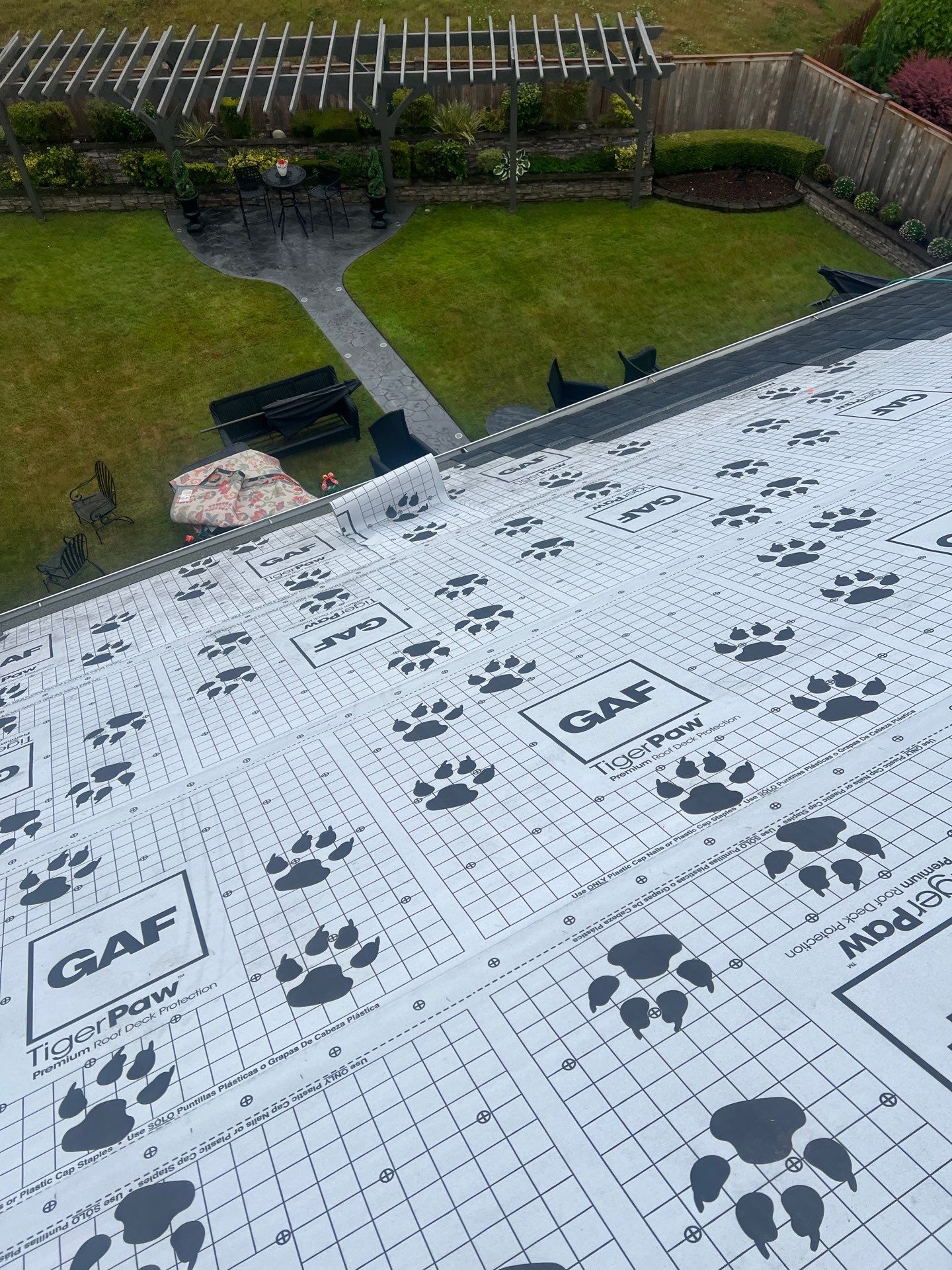Residential Roofing Installation using GAF UHDZ Shingles by Roofing Formula LLC