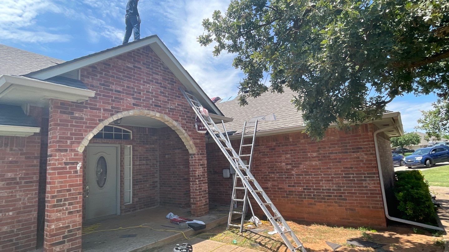 Residential Roofing Installation using GAF Natural Shadow  by A & H Roofing and Contracting