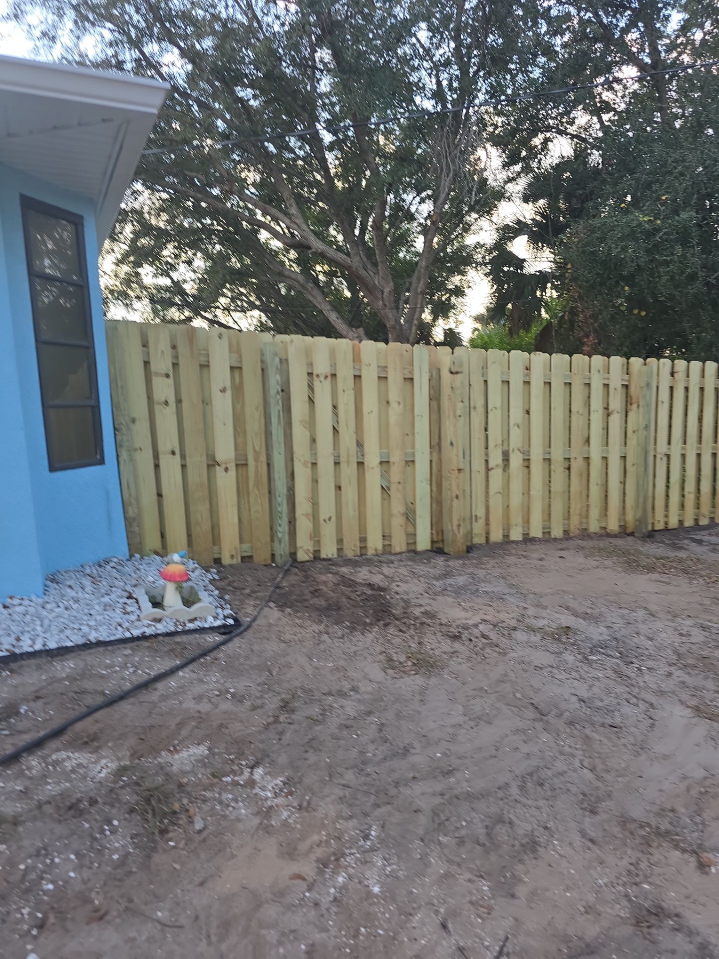 Shadowbox Wood Fence in Englewood by True Fence LLC