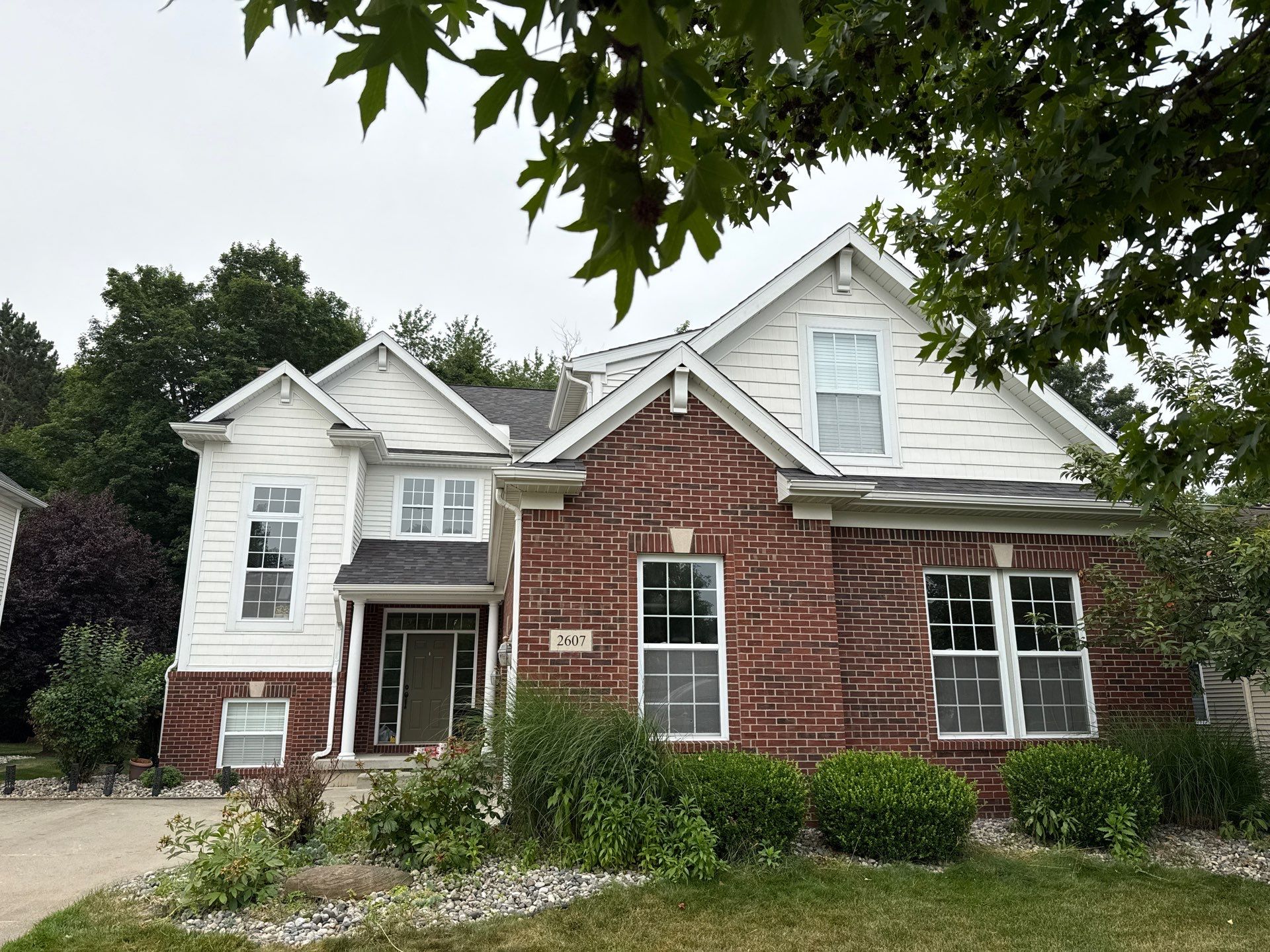 Gutters in Okemos by Sunrise Seamless