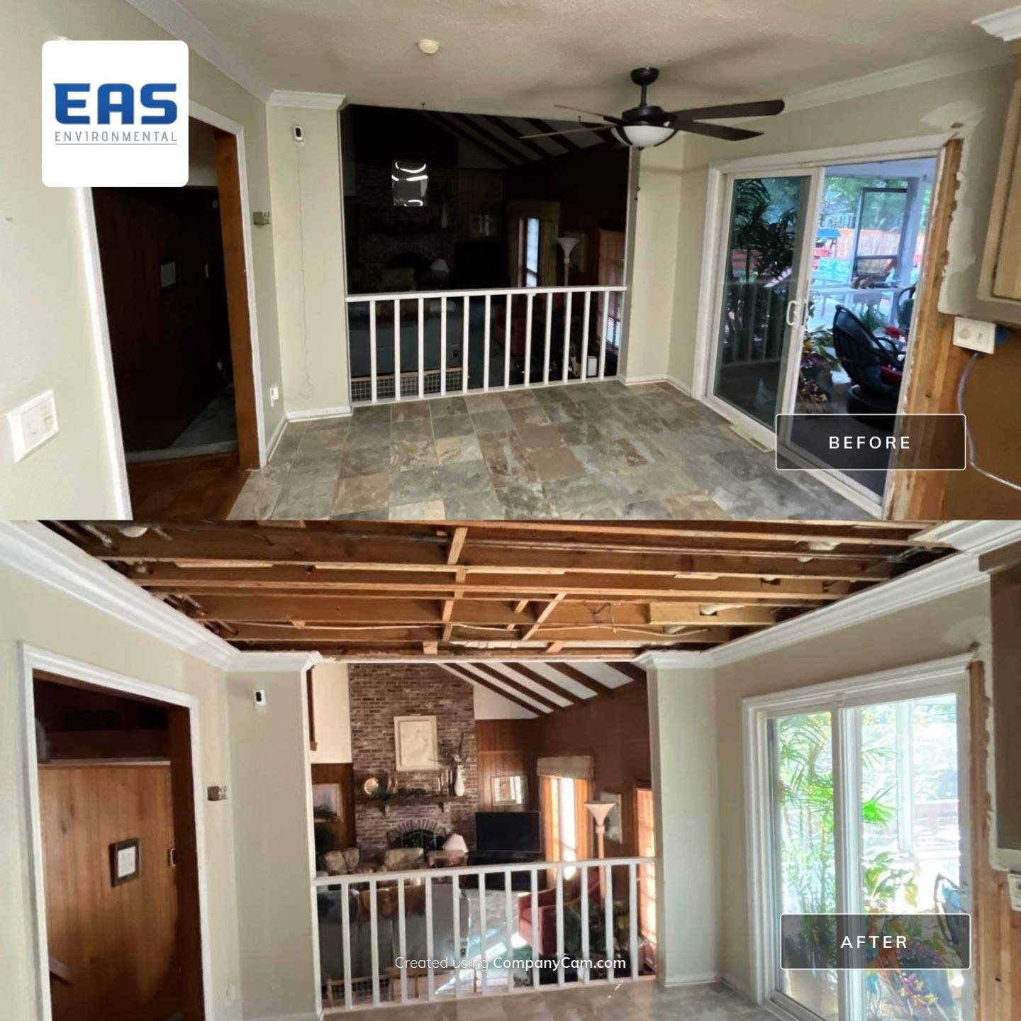 Residential Abatement - Small Project by EAS Environmental, LLC.