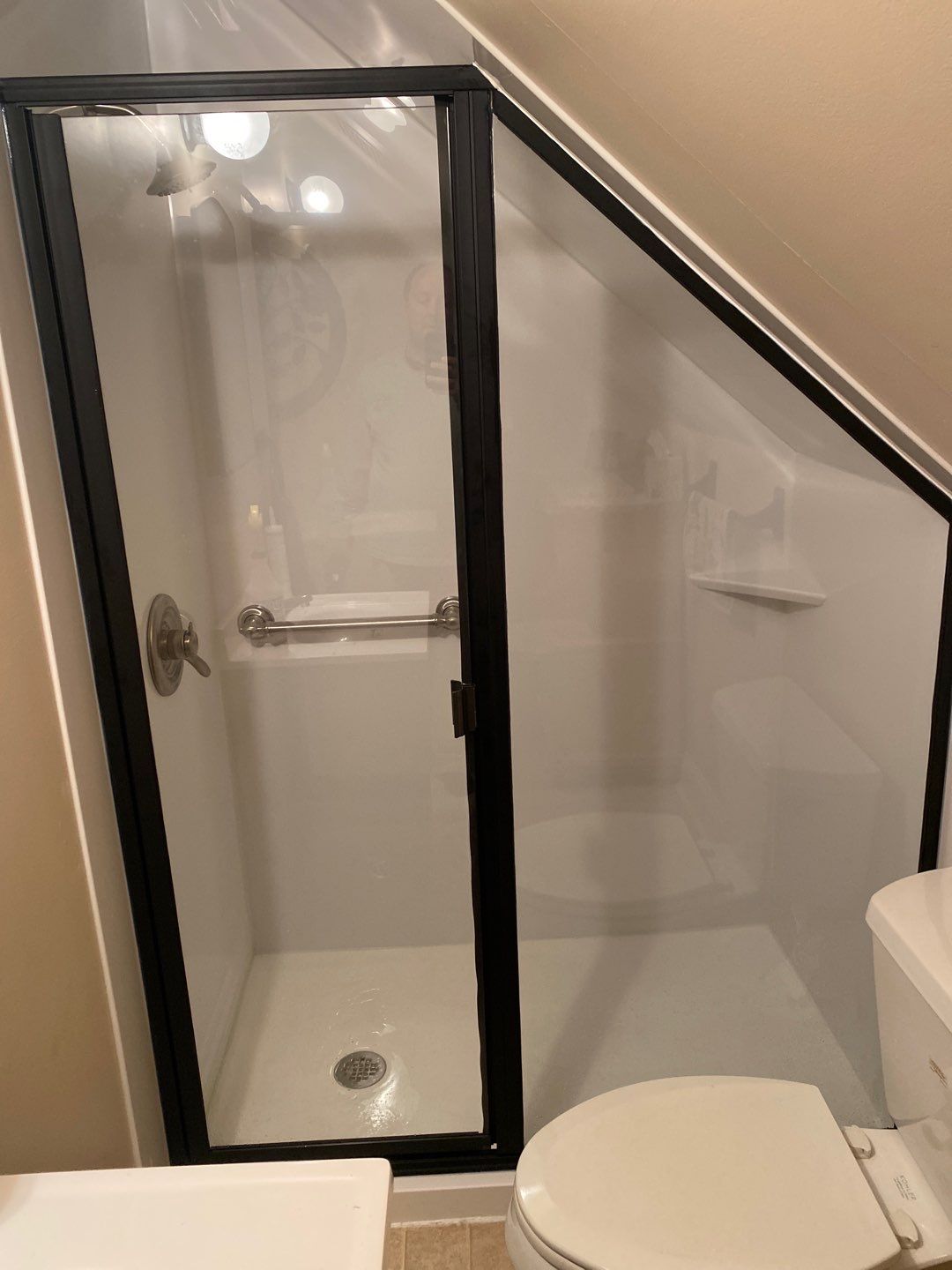 Attic Shower by BathPlanet SW Virginia