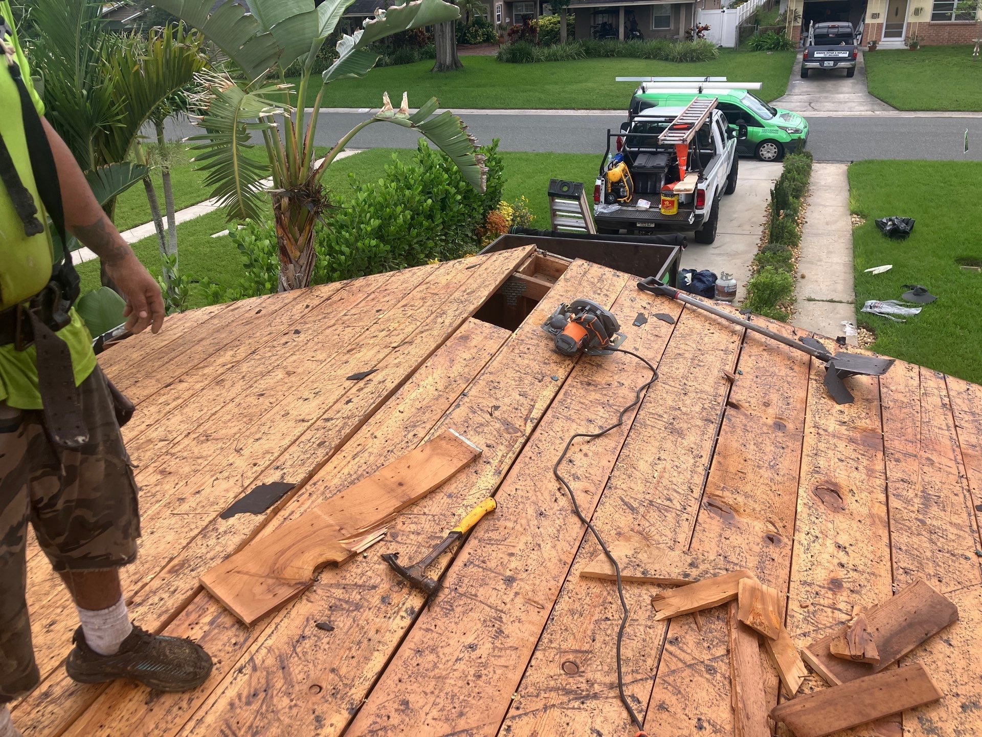 Project in St. Petersburg 33703 by Mitchell Roofing Company LLC 