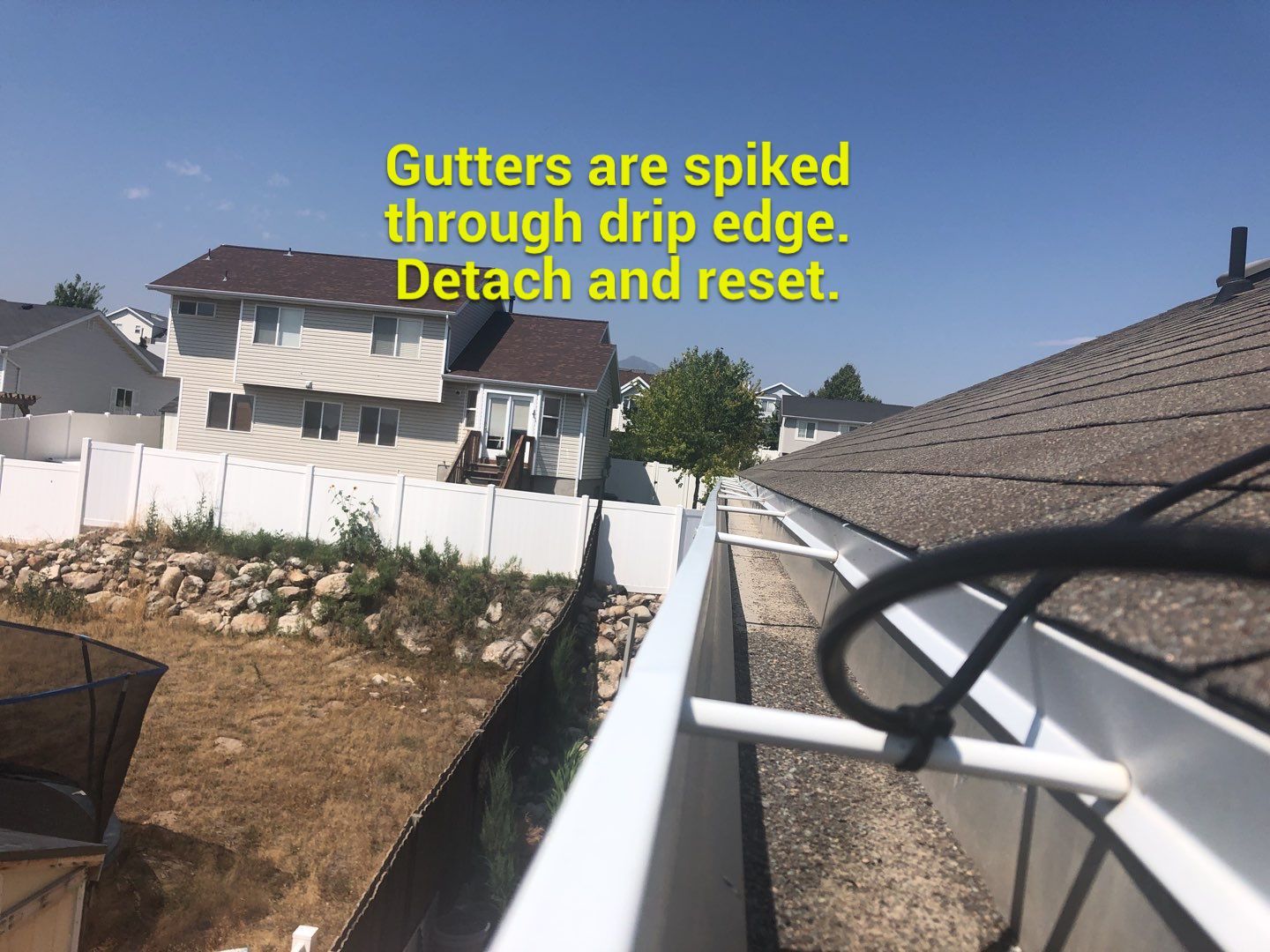 Storm Damaged Roof using GAF Timberline HDZ - Lifetime Shingle by The Roof Doctor