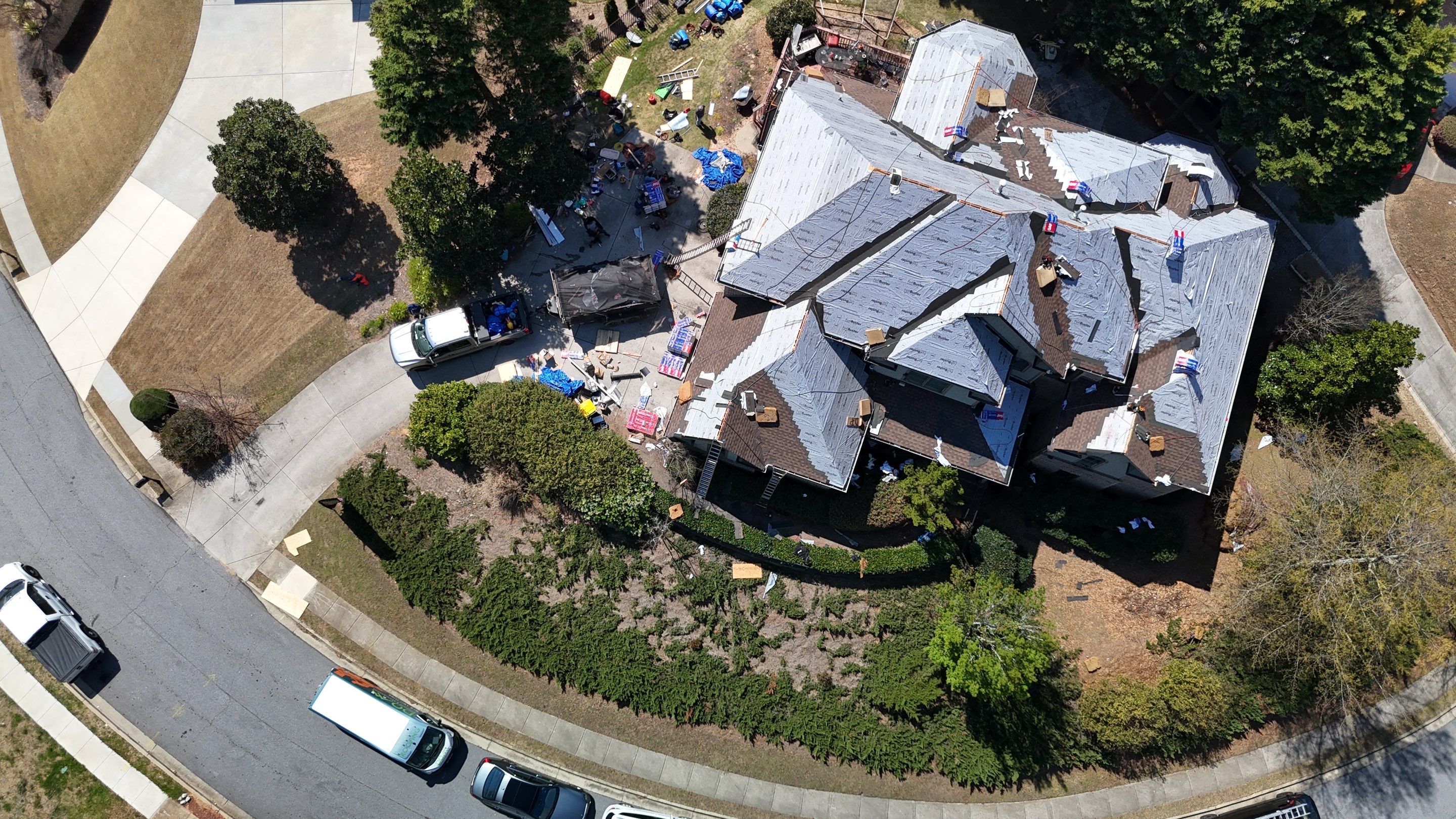  Heathchase Dr Suwanee Roof Replacement   by Dom Roofing & Restoration