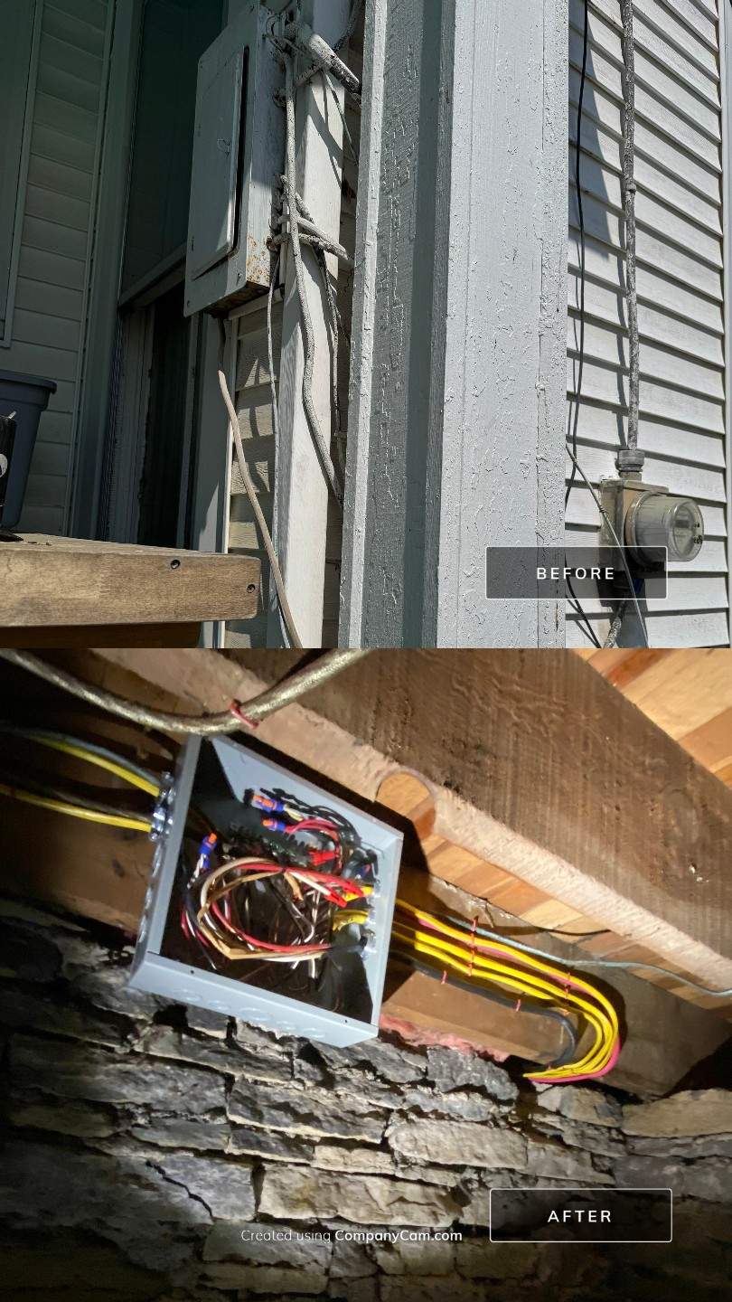 Project in Guilford (Service Upgrade) by Elite Electrical Solutions LLC