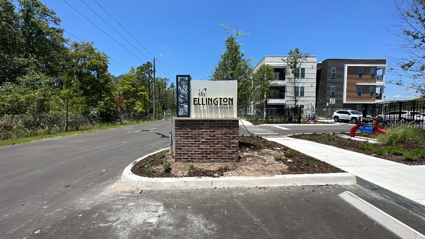 Monument Sign for Ellington by SignCrafters
