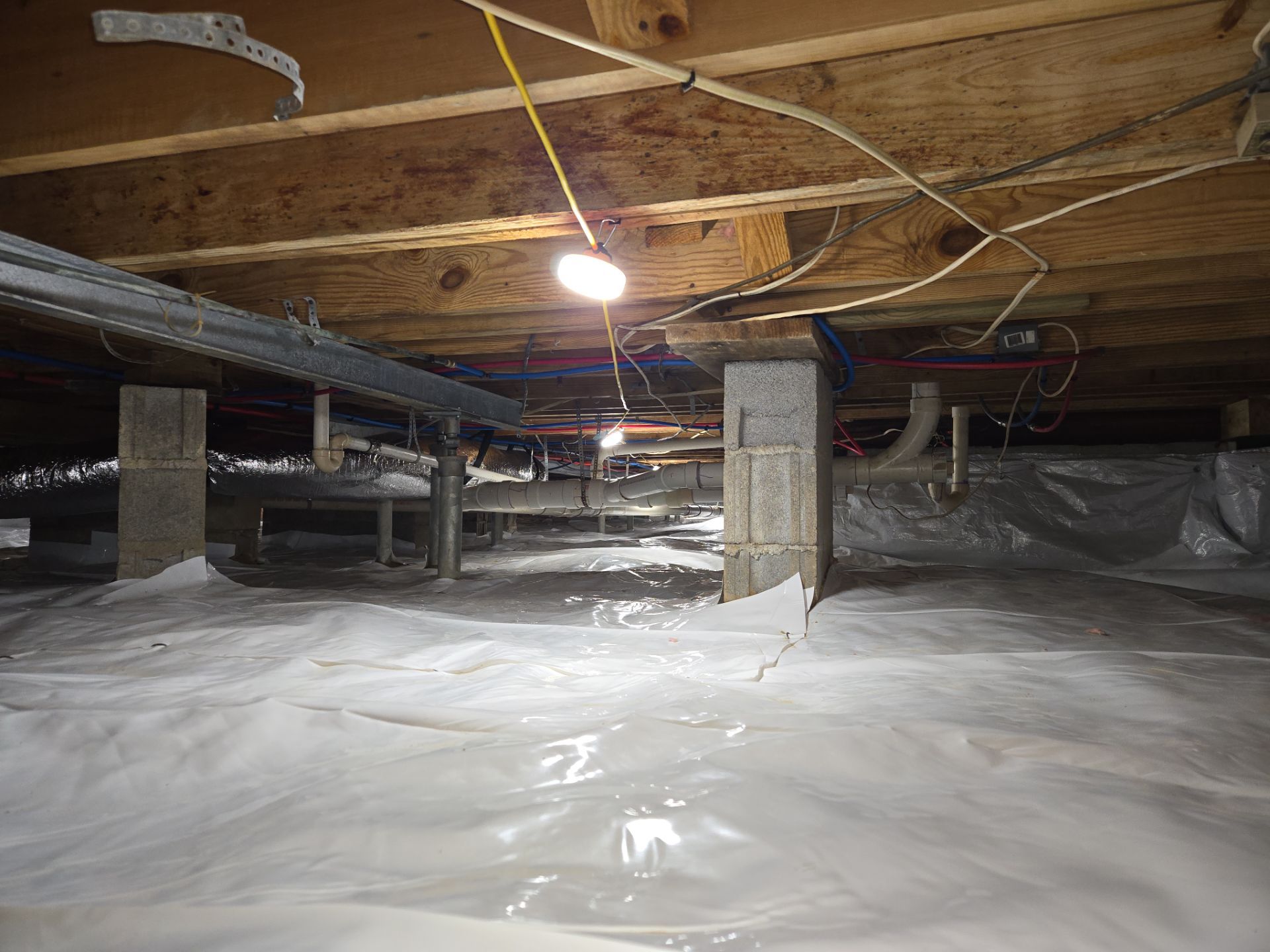 Project in Suffolk by Patriot Crawl Space Repairs