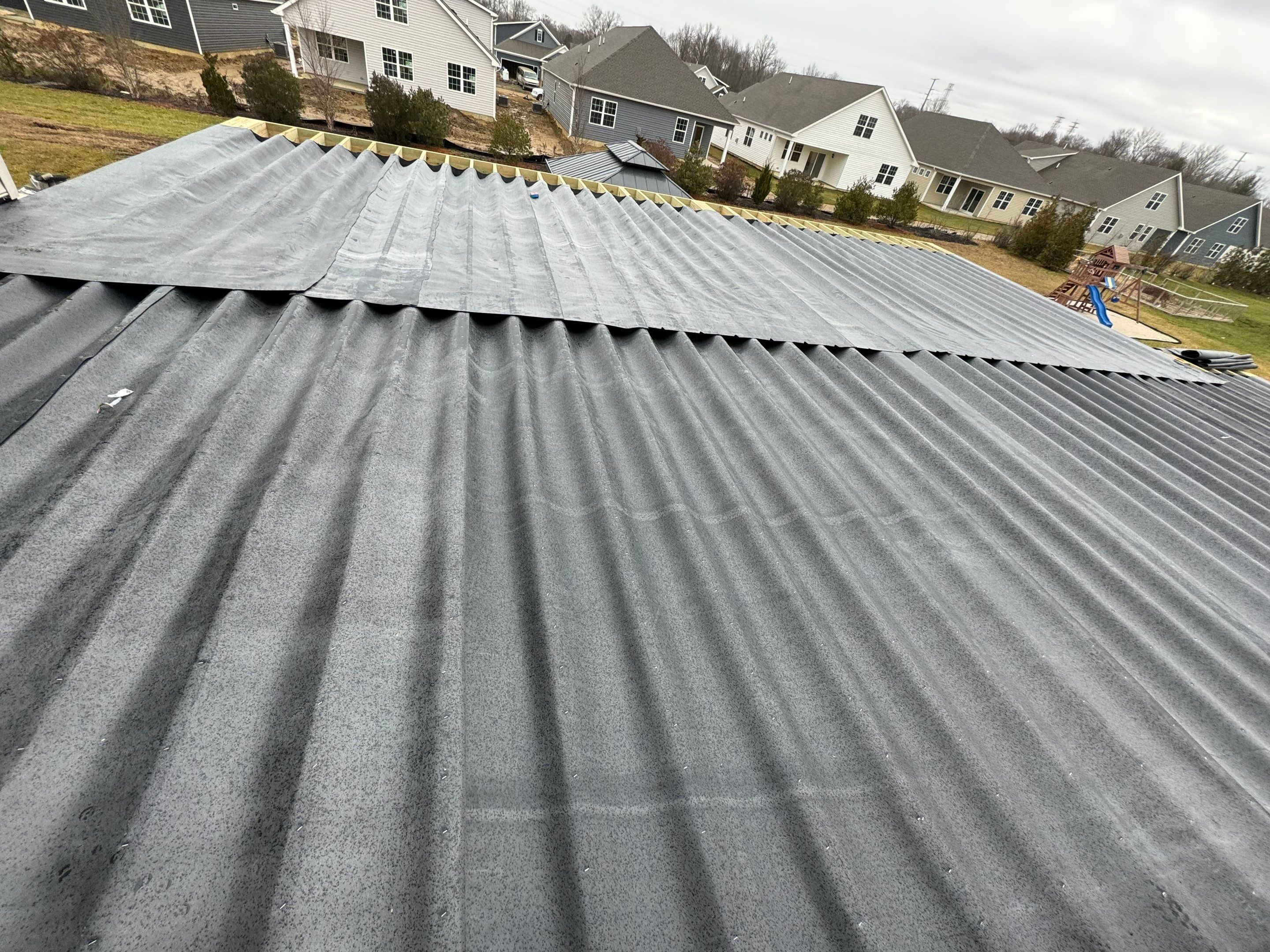 New Deck With Waterproofing by deck guardian
