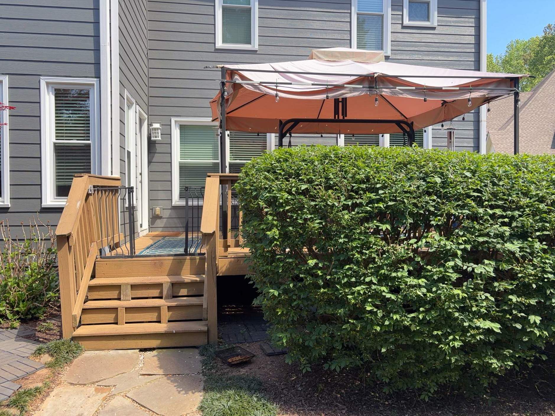 Roswell, GA Wood Deck and Covered Porch Build  by Nelson Exteriors 