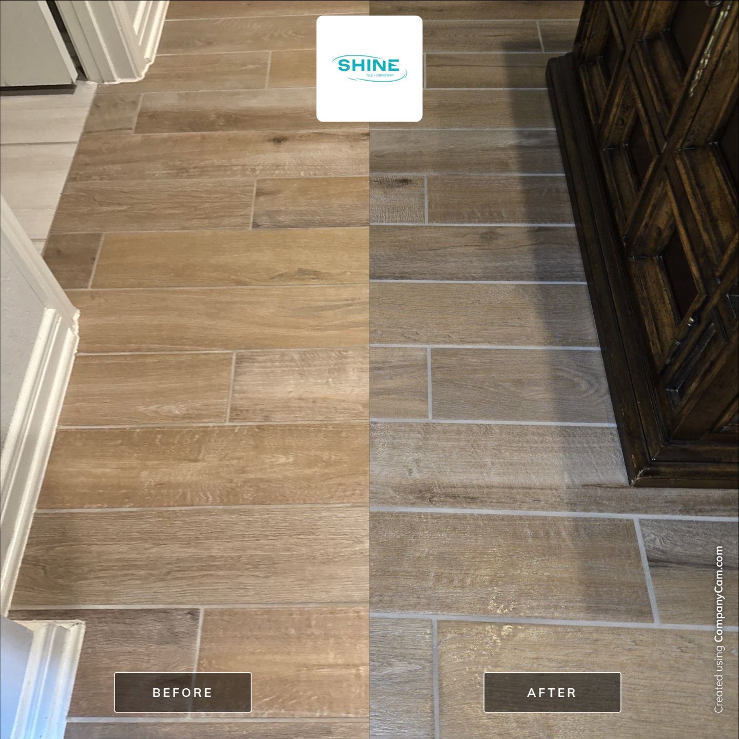 Project in Balcones Creek by SHINE Tile and Grout Cleaning