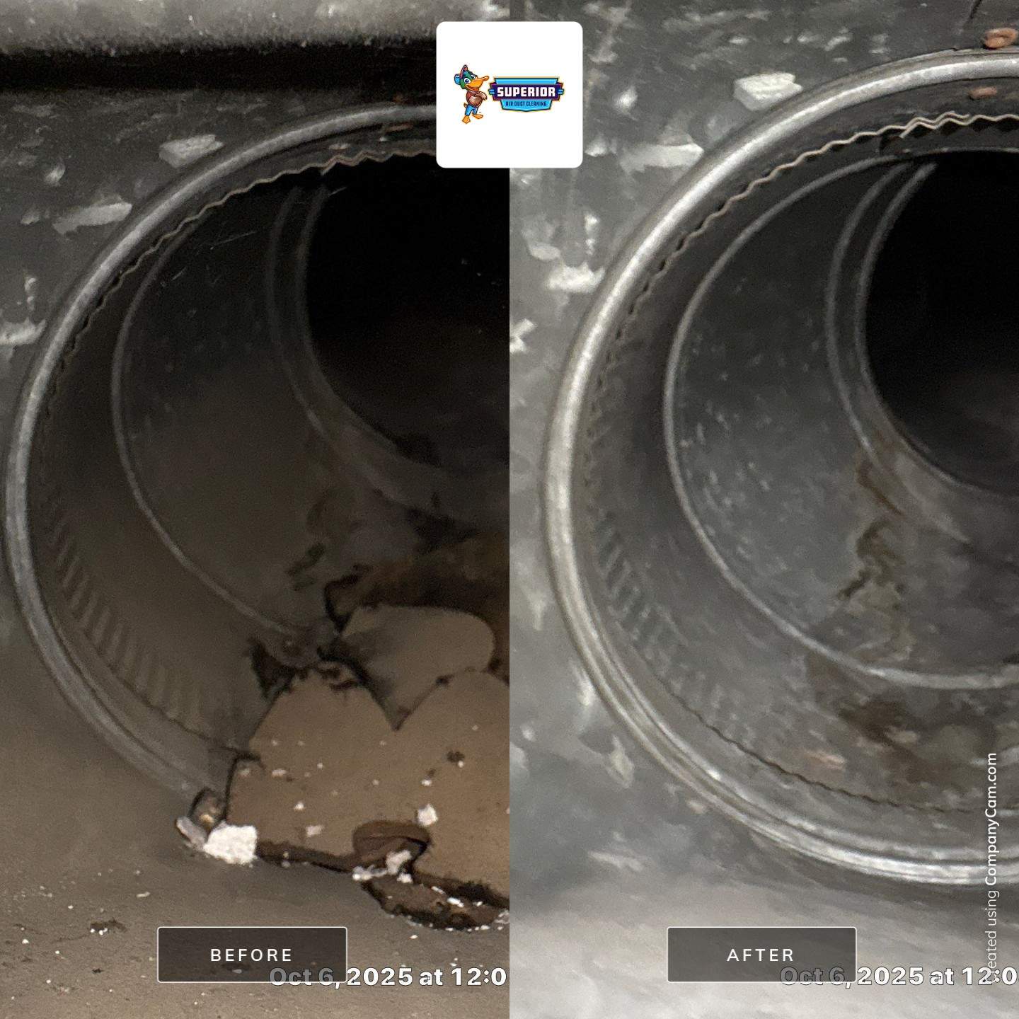 Air Duct Cleaning With a Vacuum Truck in New Castle, PA by Superior Air Duct Cleaning