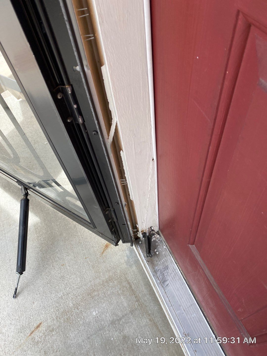 Storm Door Repair from Wind Damage using Replacement Parts by Storm Door Guy 
