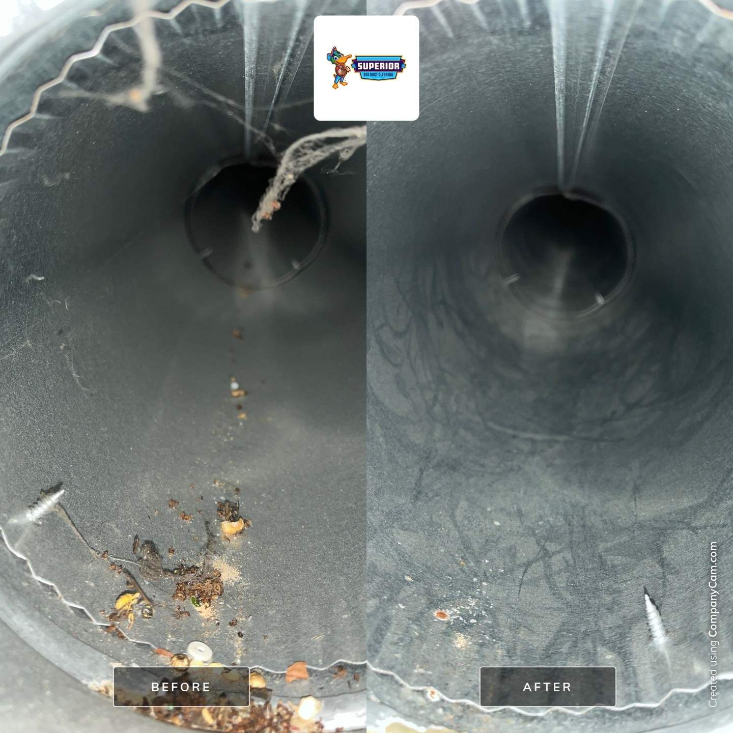 Air Duct Cleaning With a Vacuum Truck in Warren, OH by Superior Air Duct Cleaning