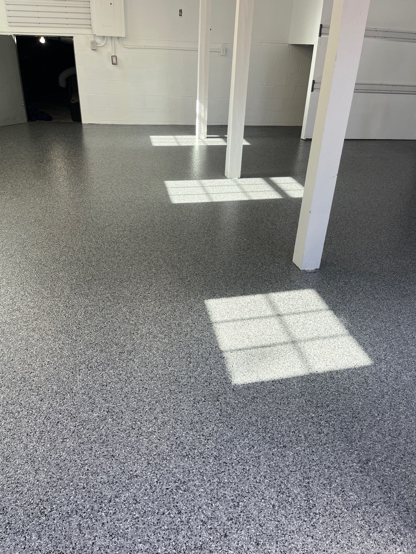 Garage Floor Coating using Nightfall by My Garage Floor Guys