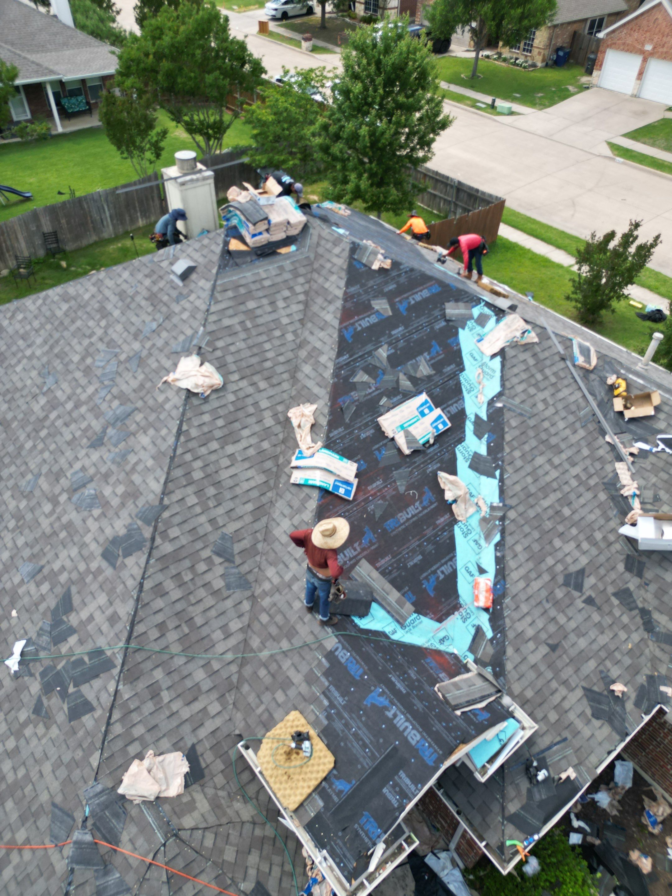 Project in Sachse by Rhino Roofing and General Contracting, LLC