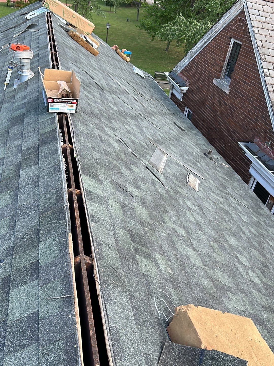 Residential Roofing Installation using Performance Shingles by Mr. Roofer