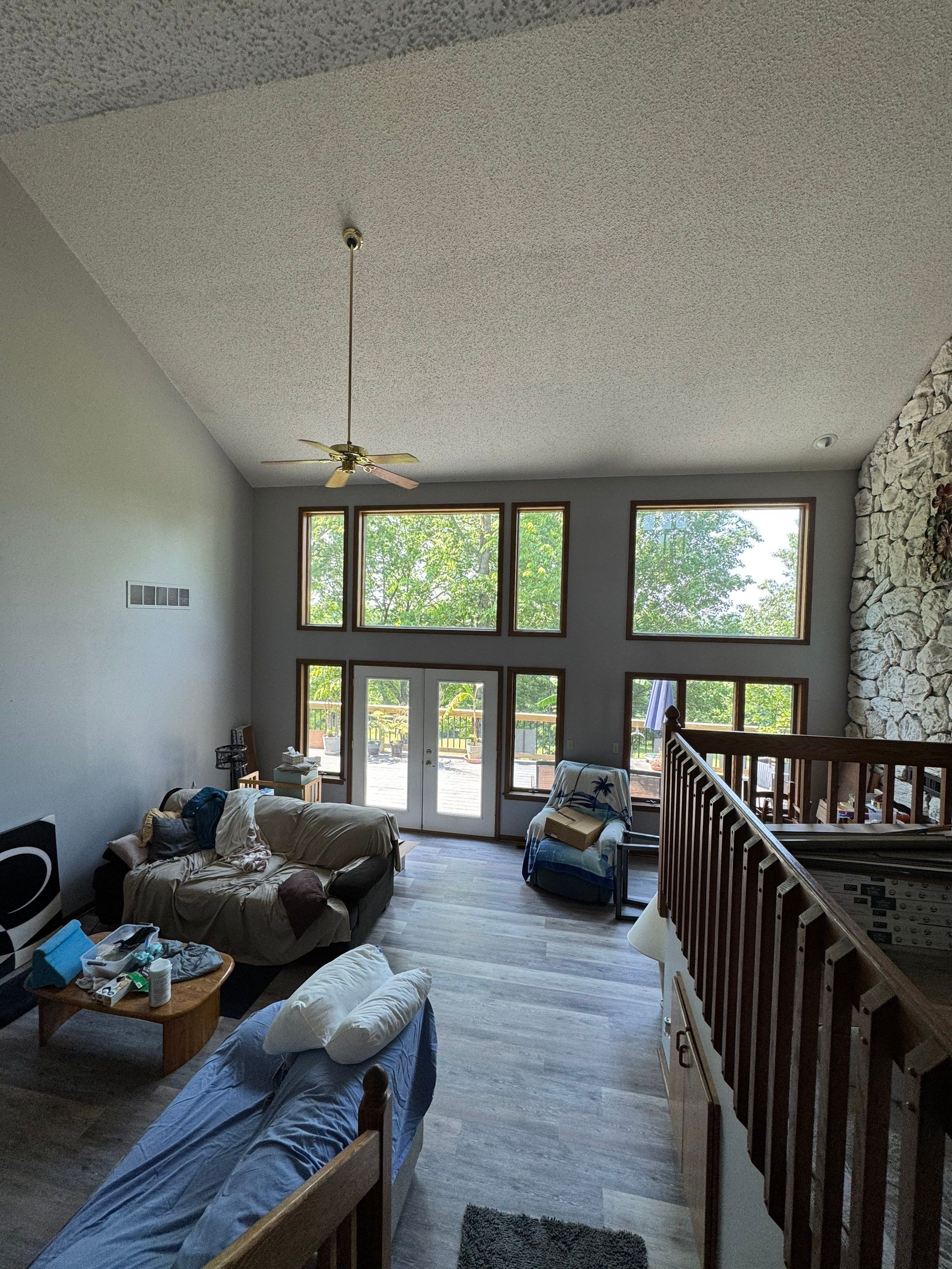 Remodel with new cabinets by Pezley Painting