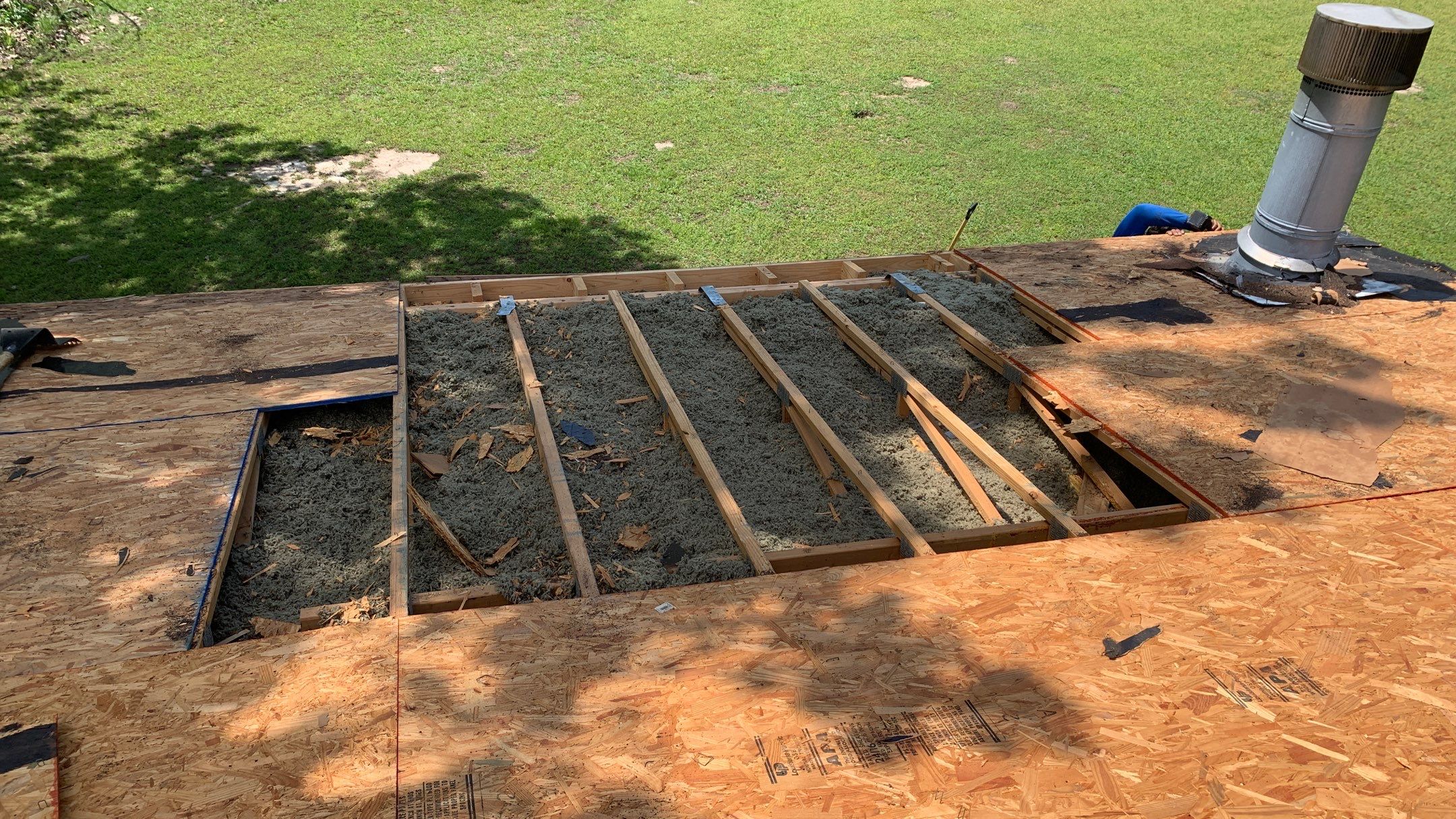 Storm Restoration Reroof: 25 Year 3-Tab Shingle by Hostetler Roofing