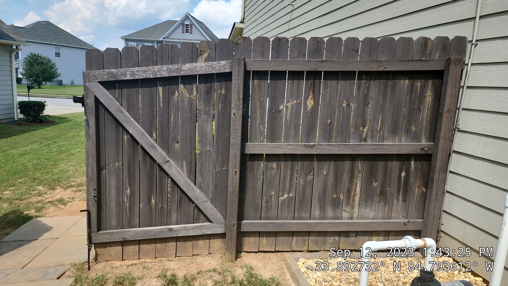 Fence Restoration using Chocolate by SSE by Titans of Timber Fence & Stain