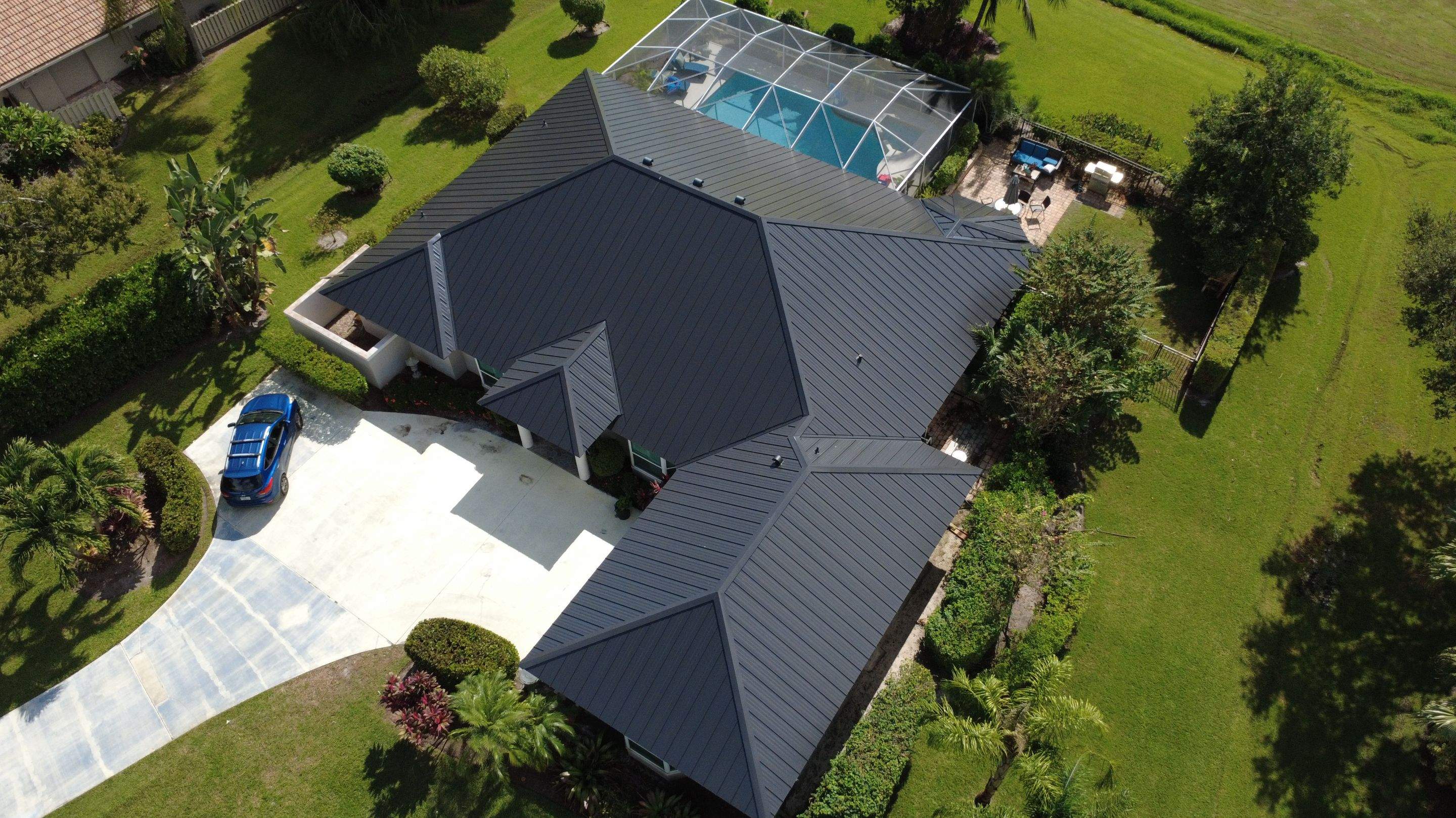 Kynar (Color Coated) Standing Seam Metal Roof Replacement by Sailfish Roofing