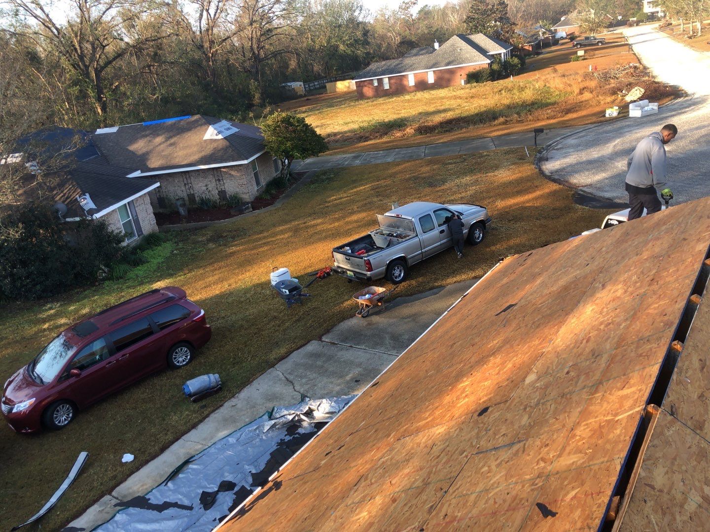 Residential Roofing Installation using Roof Replacement by American Roofing & Construction LLC