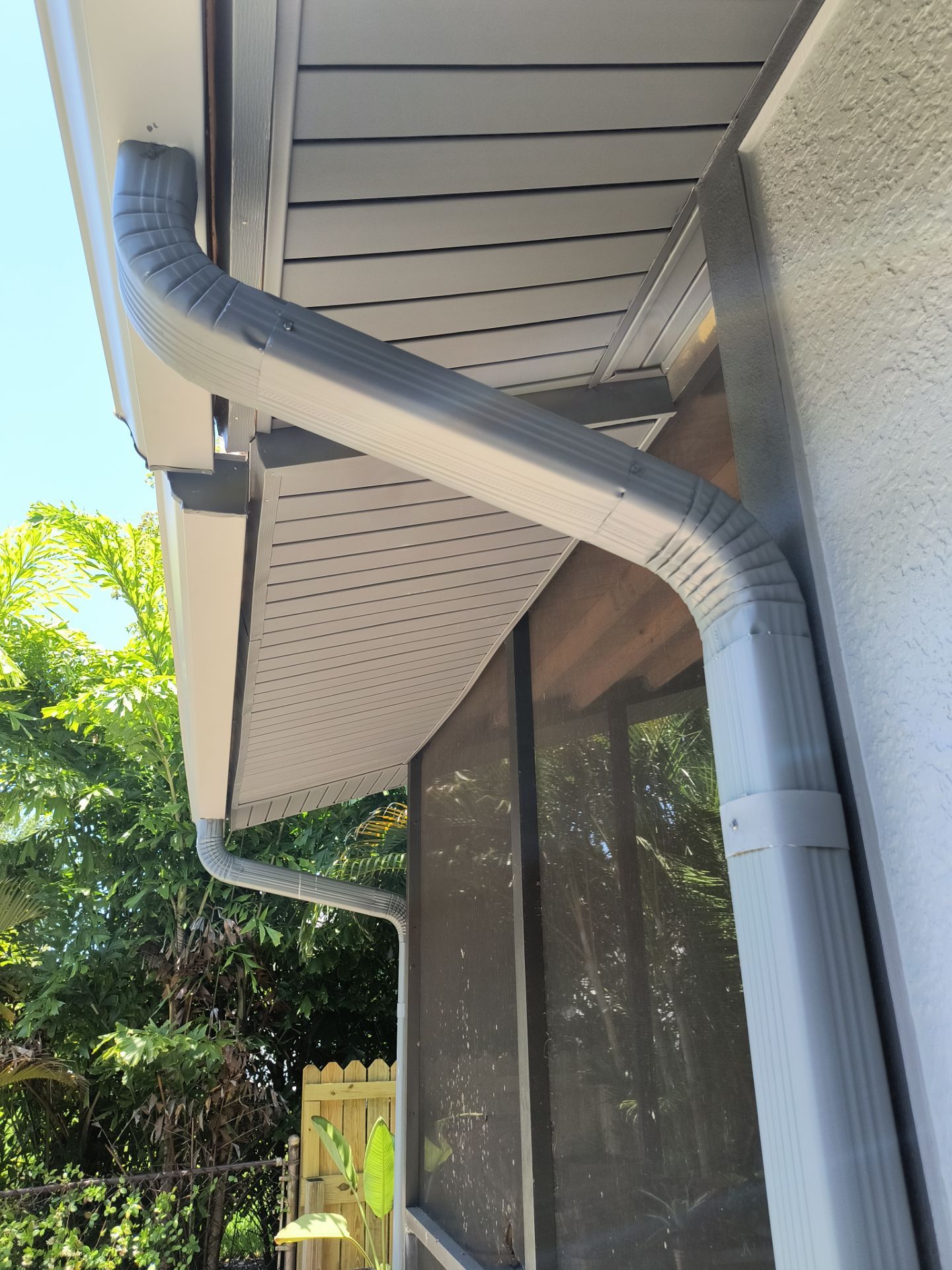 Soffit and Fascia Installation in Fort Myers FL by Gutter Professors
