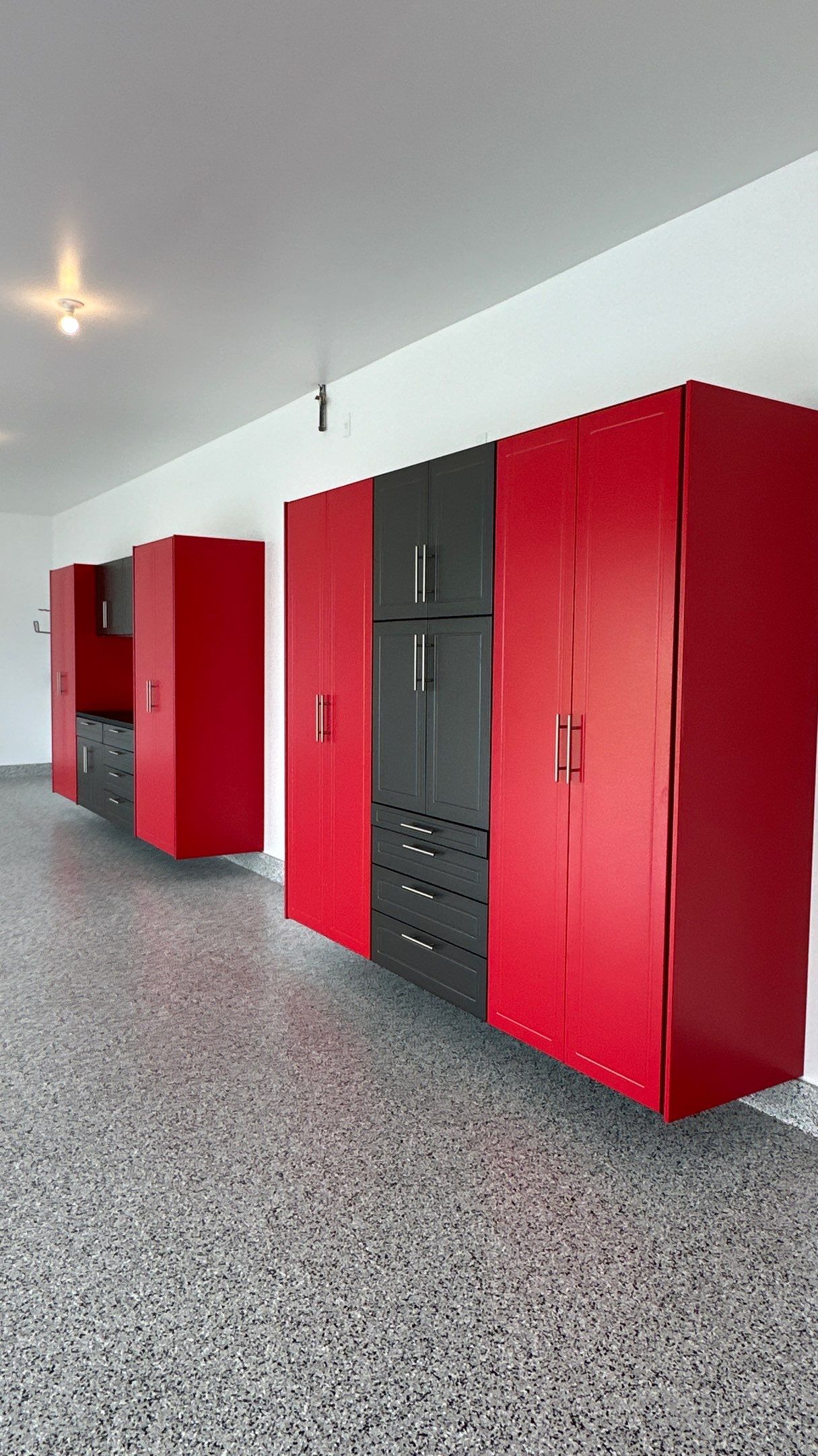 Louis P. transformed their garage into the garage of their dreams by Banner Garage