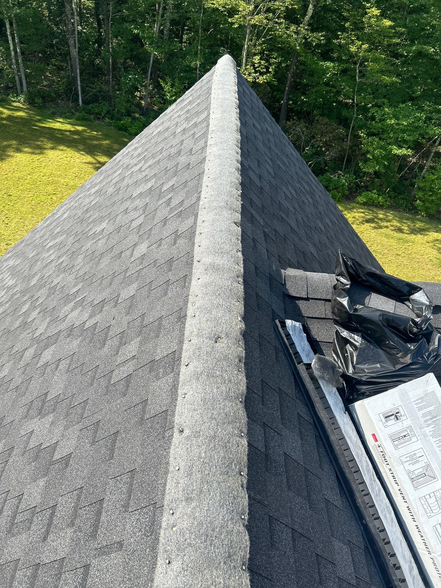 Ridge Vent & Cap Replacement – Brookline, NH by Mighty Dog Roofing of Greater Middlesex County