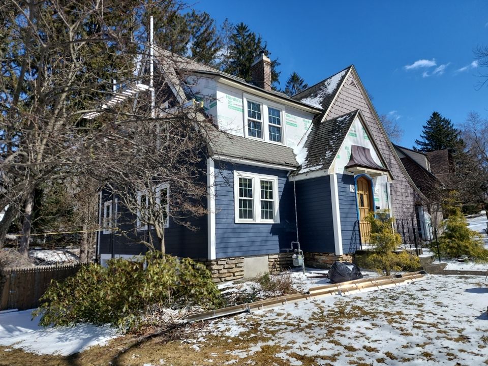 Siding Installation using James Hardie by UBrothers Construction