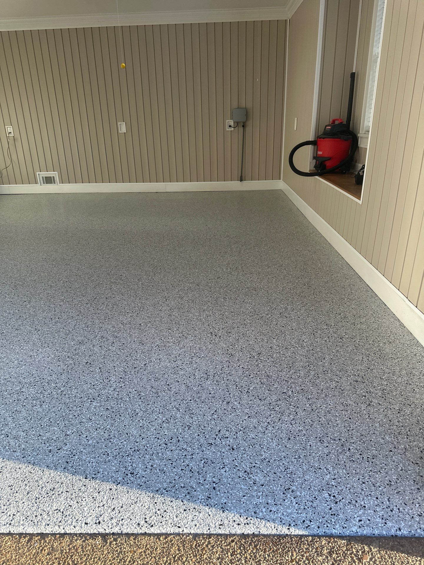 Garage Floor Coating using Cabin Fever by My Garage Floor Guys