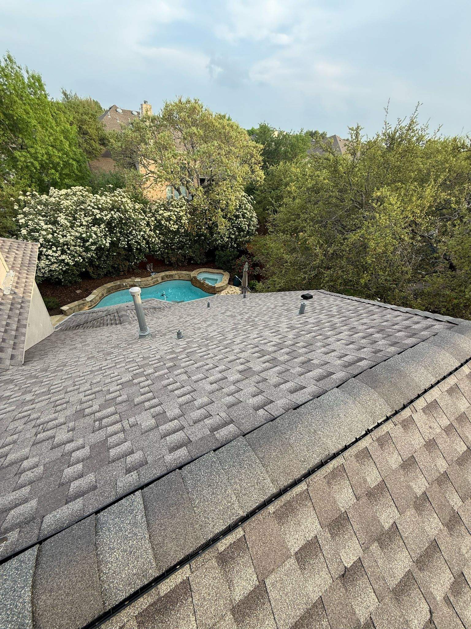 Residential Roofing Installation using GAF HDZ Timberline by Oakwood Roofing and Construction, LLC
