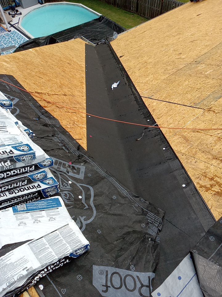 Residential Roofing Installation using Atlas Pinnacle Impact+ by Talya Roofing